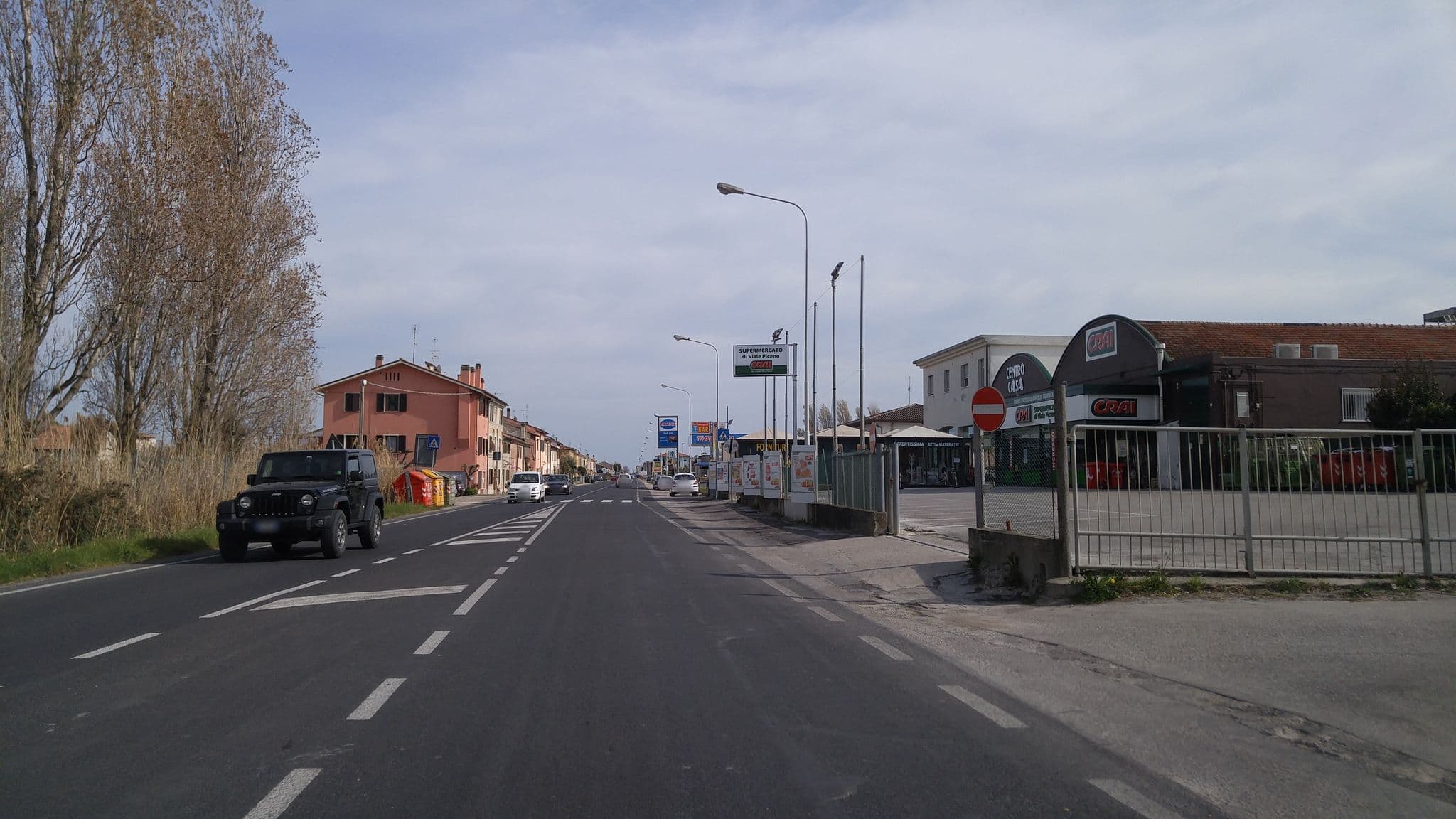Street view near Borgo del Faro, Fano — © sorcrosc (CC BY-SA · Mapillary)