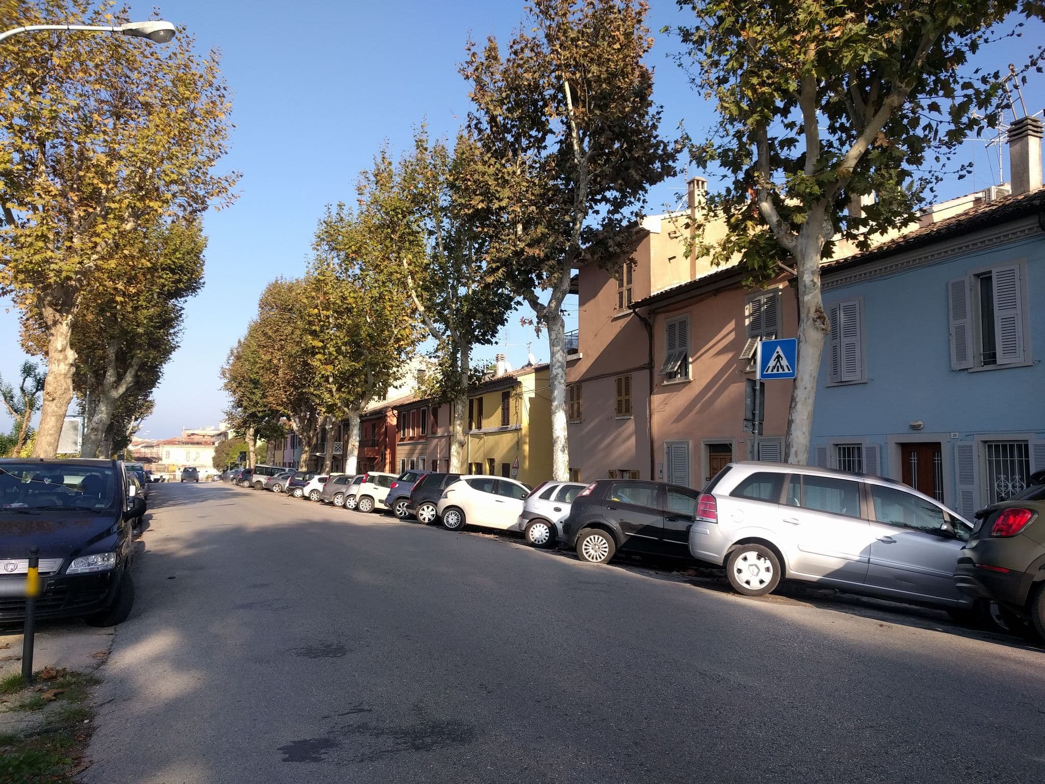 Street view near B&B La Darsena, Fano — © sorcrosc (CC BY-SA · Mapillary)