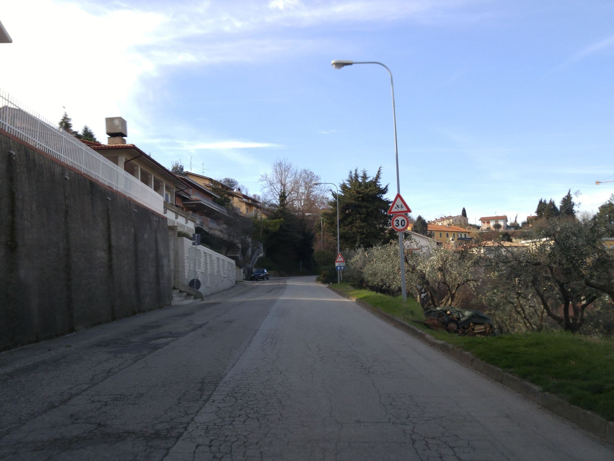 Street view near Oasi San Nicola, Calcinelli — © sorcrosc (CC BY-SA · Mapillary)