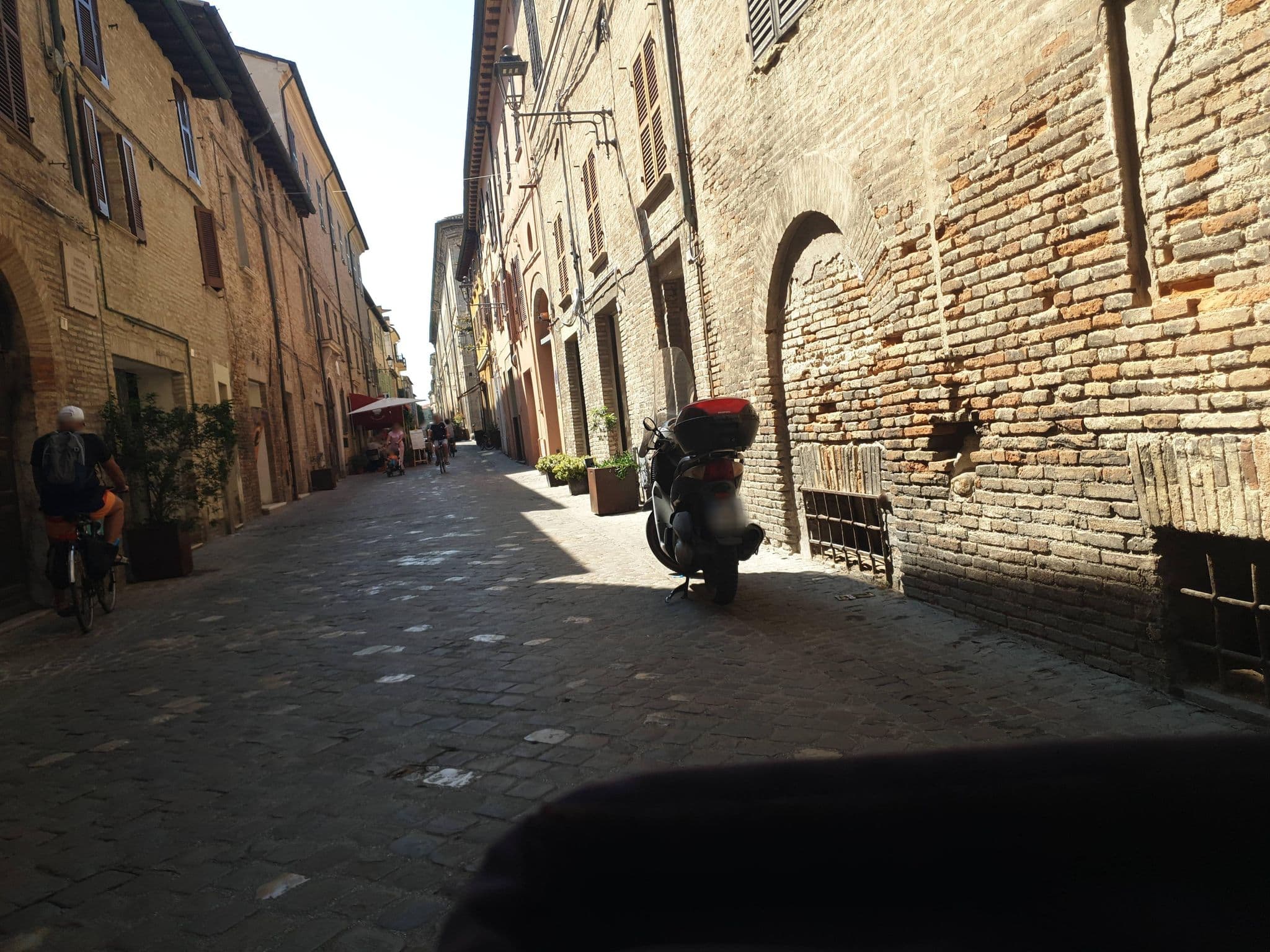 Street view near Residenza Castracane, Fano — © voschix (CC BY-SA · Mapillary)