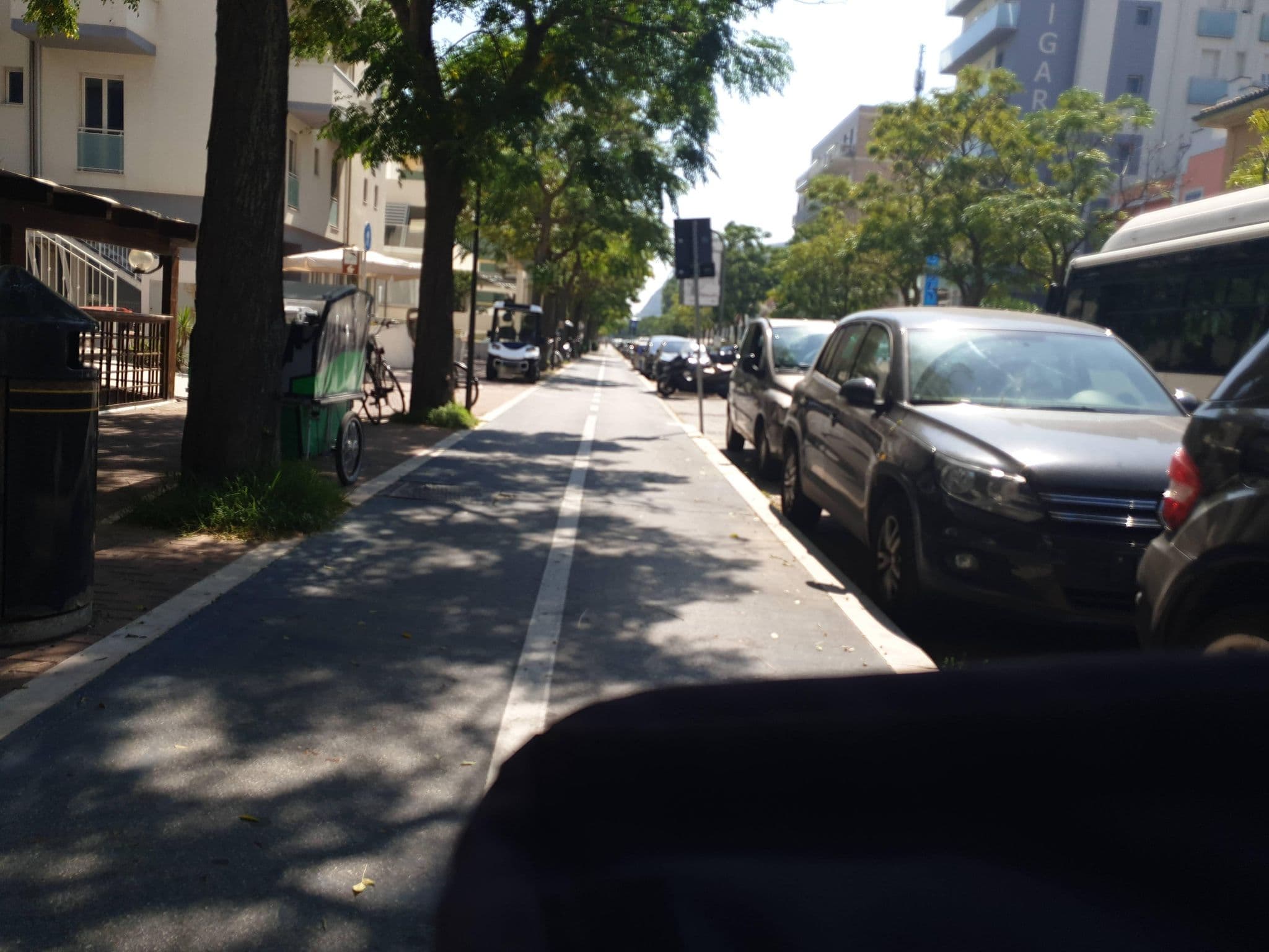 Street view near Hotel Continental Pesaro, Pesaro — © voschix (CC BY-SA · Mapillary)