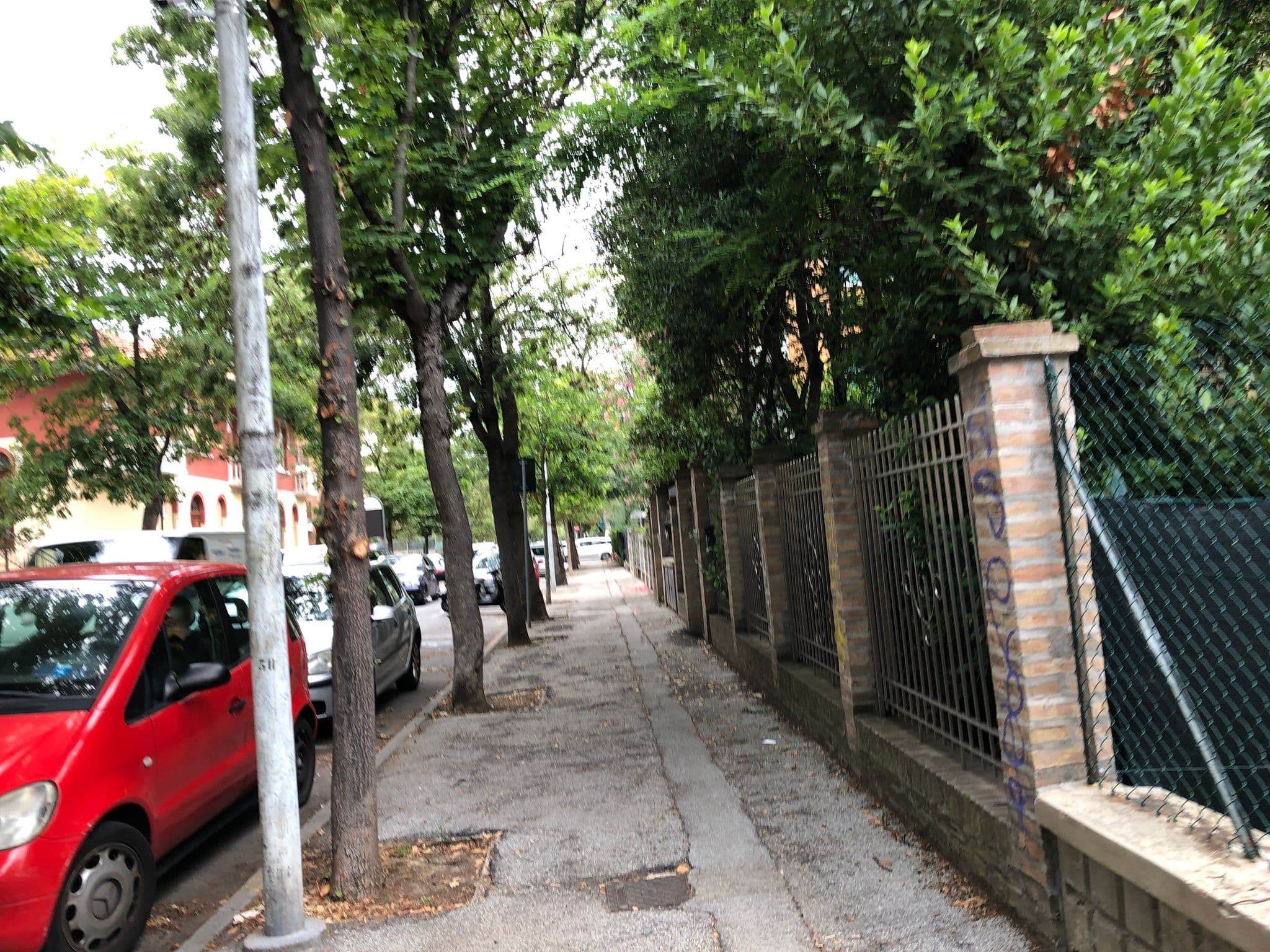 Street view near Hotel Holiday, Pesaro — © peterleth (CC BY-SA · Mapillary)