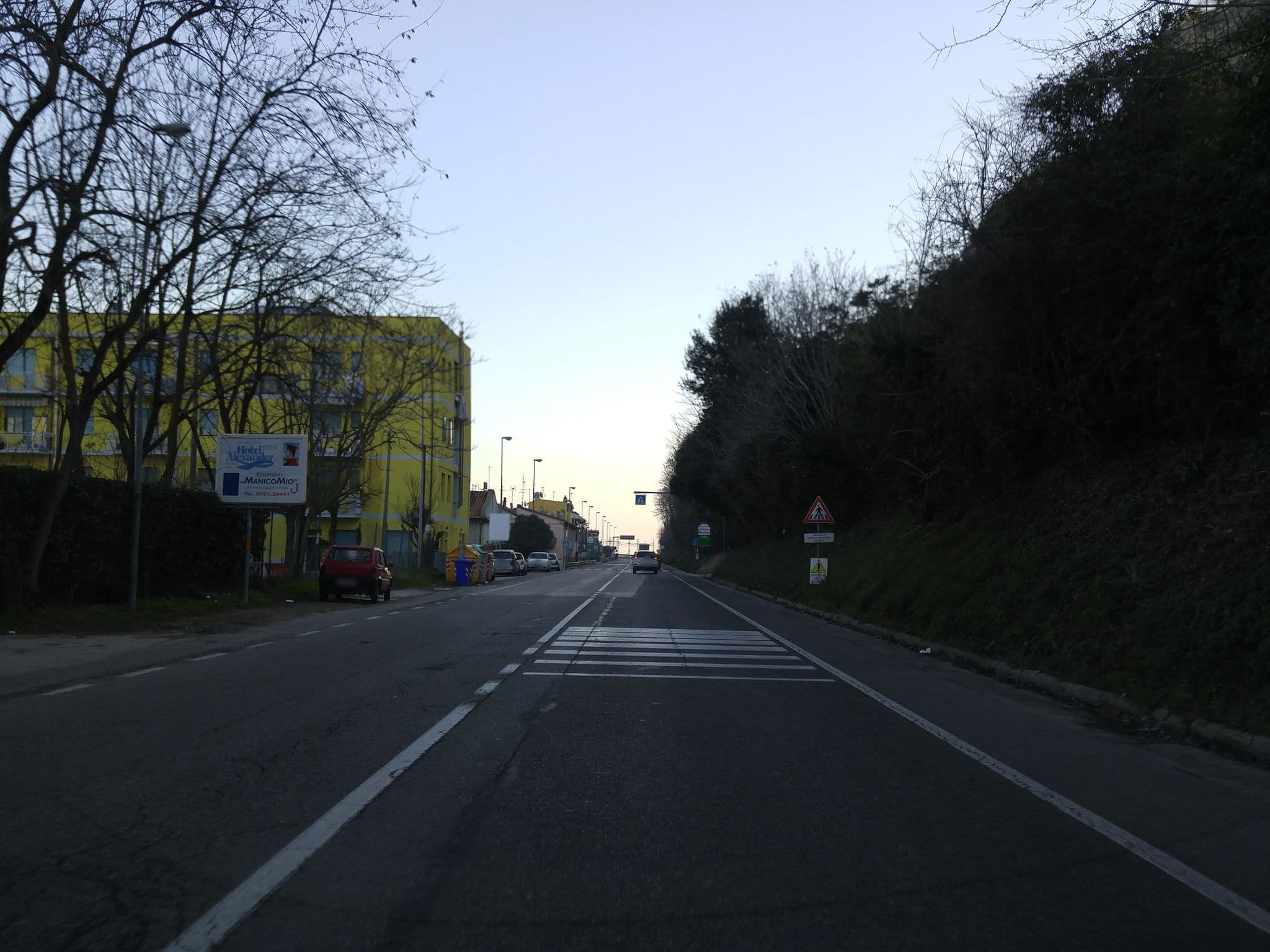 Street view near Hotel Majestic, Pesaro — © sorcrosc (CC BY-SA · Mapillary)