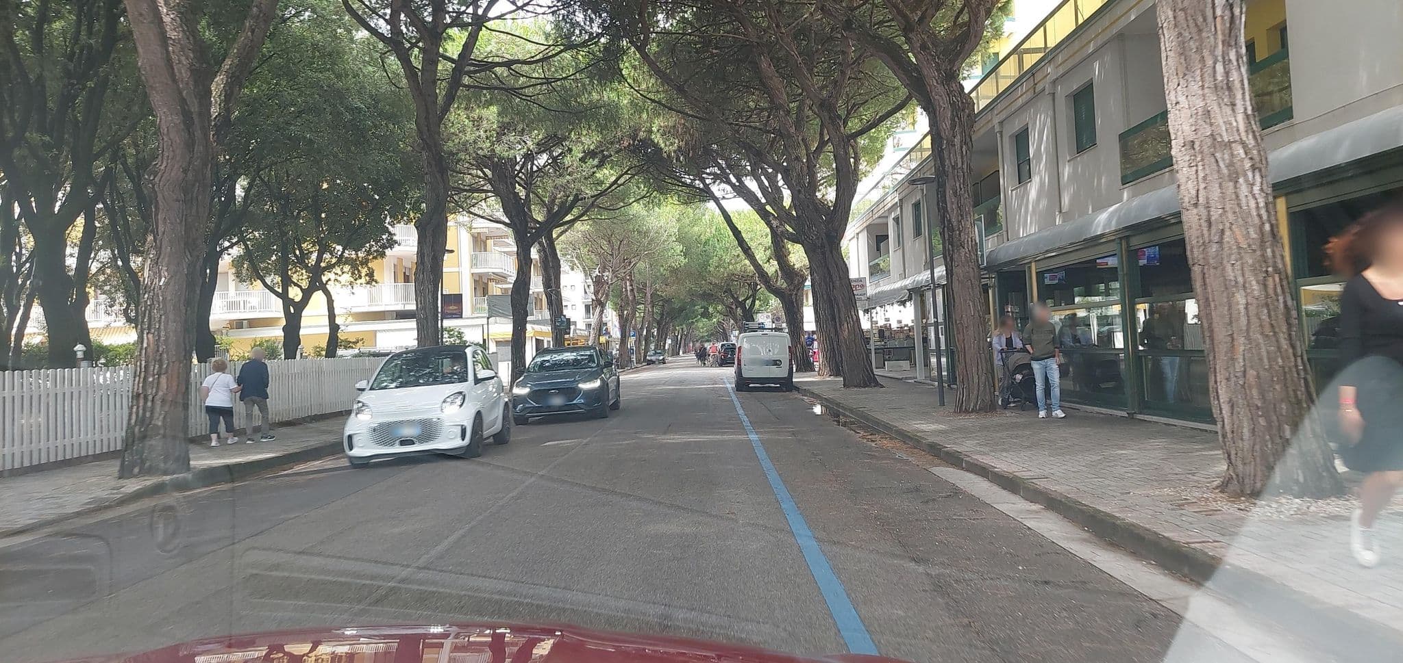 Street view near Albergo Janeiro di Bosco Giancarlo Antonio, Lido di Jesolo — © gzin (CC BY-SA · Mapillary)