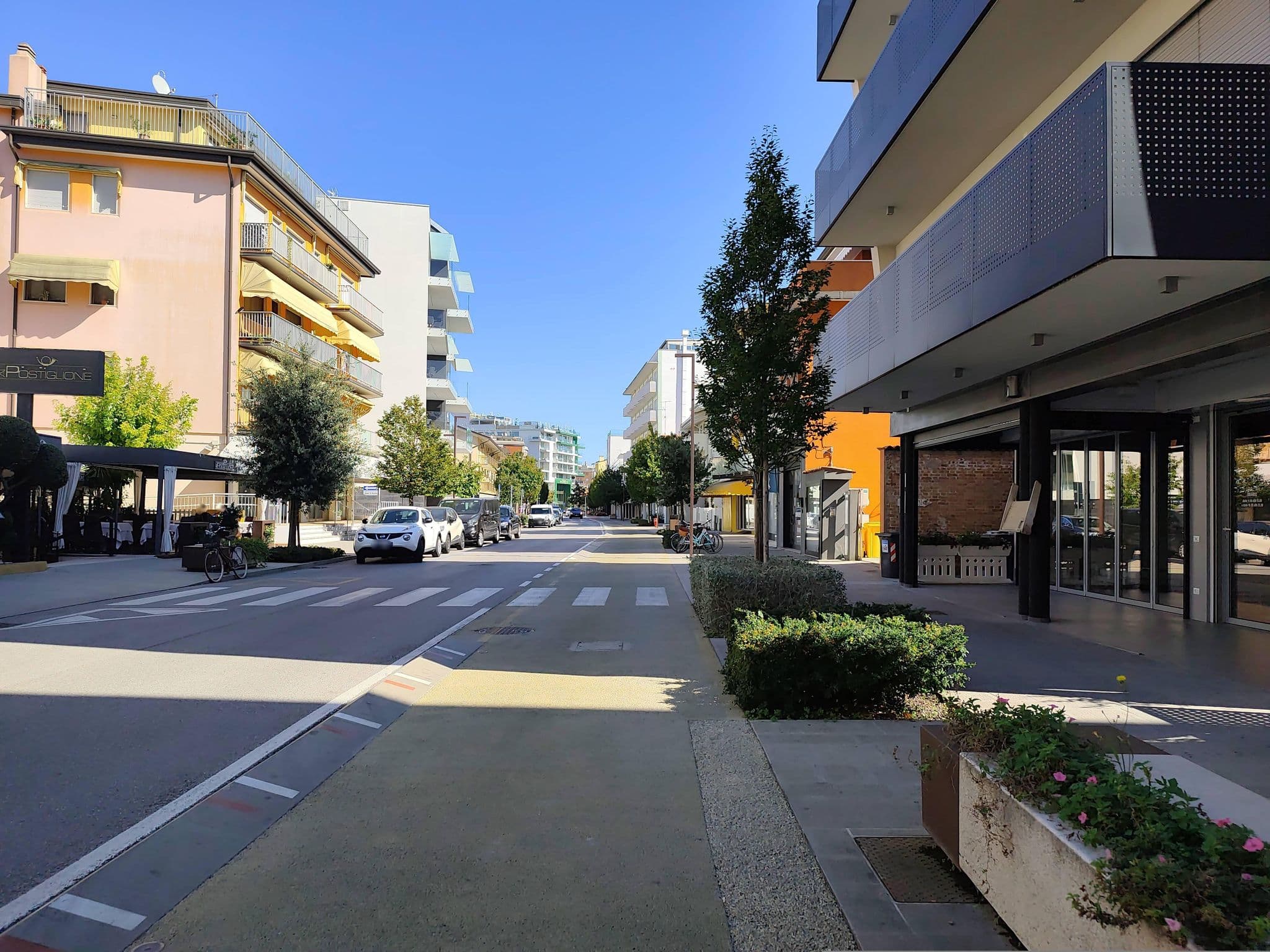 Street view near Albergo Bortoluz, Caorle — © Duro (CC BY-SA · Mapillary)