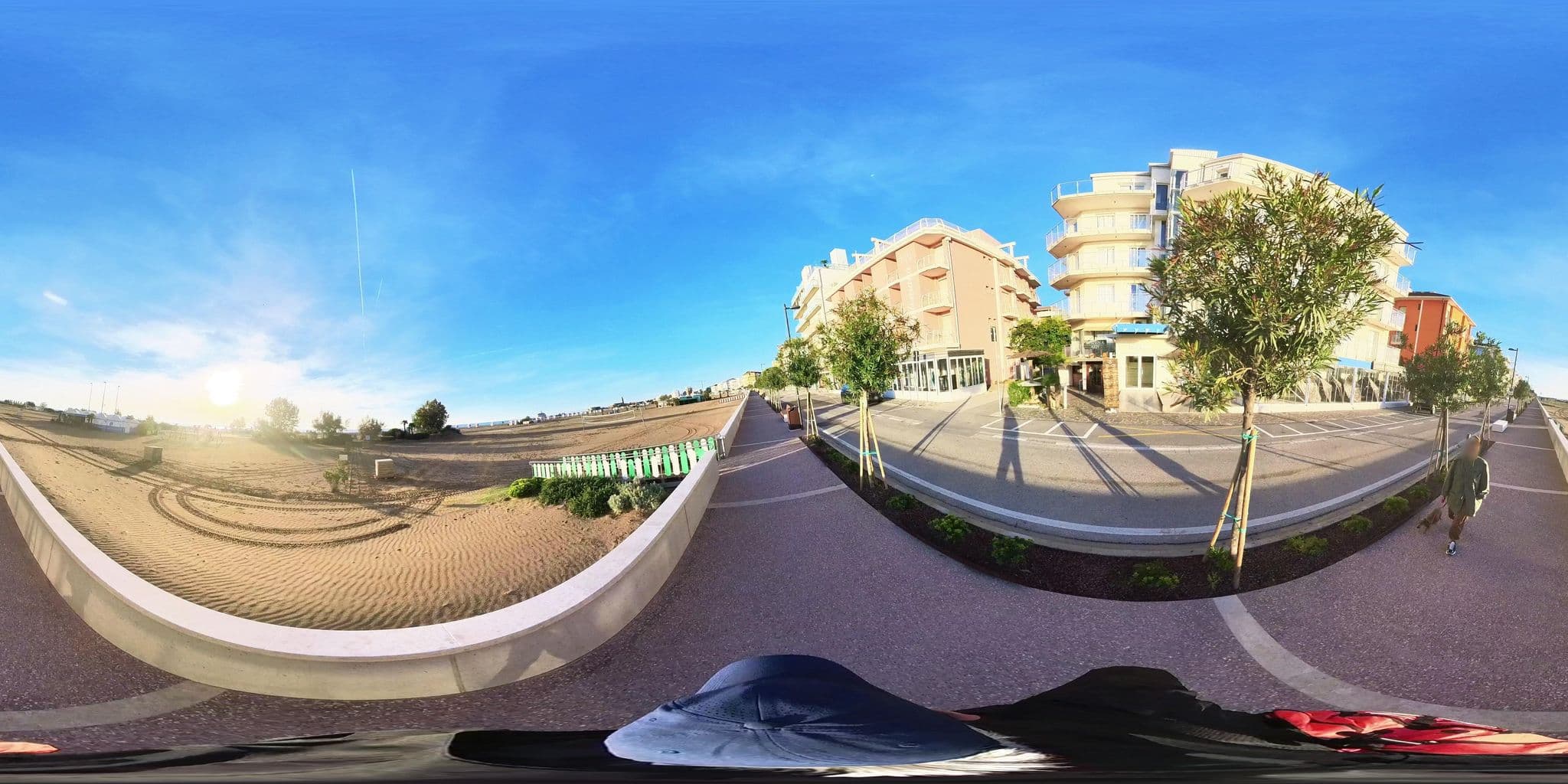 Street view near Garni Hotel Serena, Caorle — © osmplus_org (CC BY-SA · Mapillary)