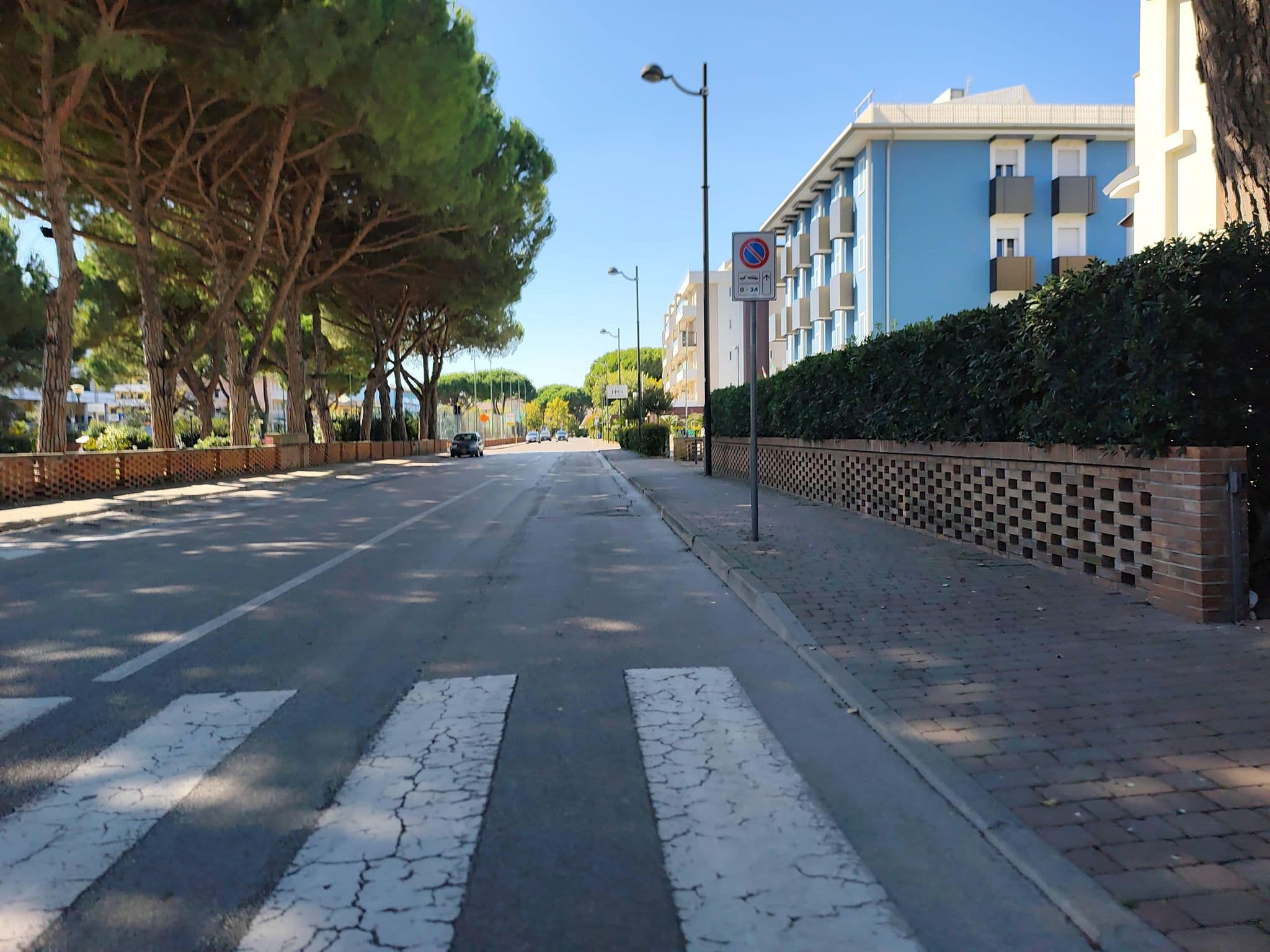 Street view near Residence Diapason, Caorle — © Duro (CC BY-SA · Mapillary)