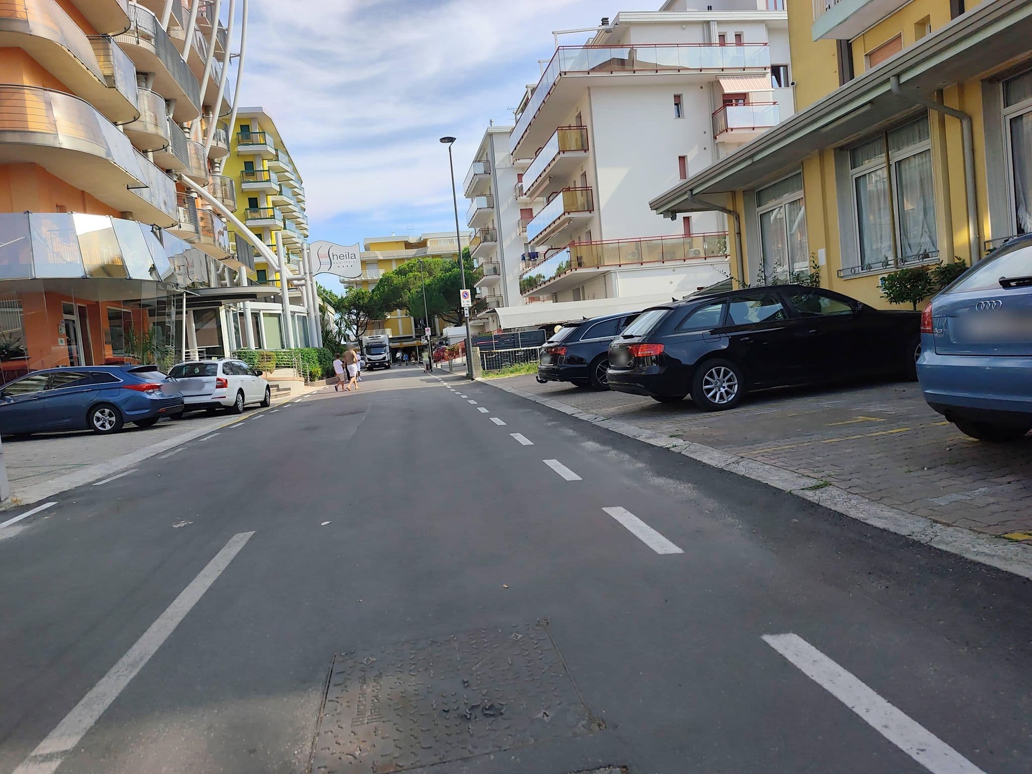 Street view near Milan Monica, Lido di Jesolo — © Duro (CC BY-SA · Mapillary)