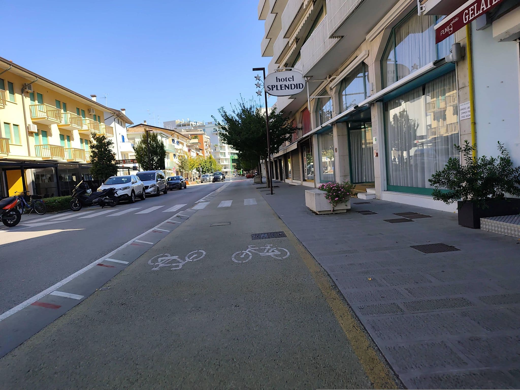 Street view near Residence Stefania, Caorle — © Duro (CC BY-SA · Mapillary)