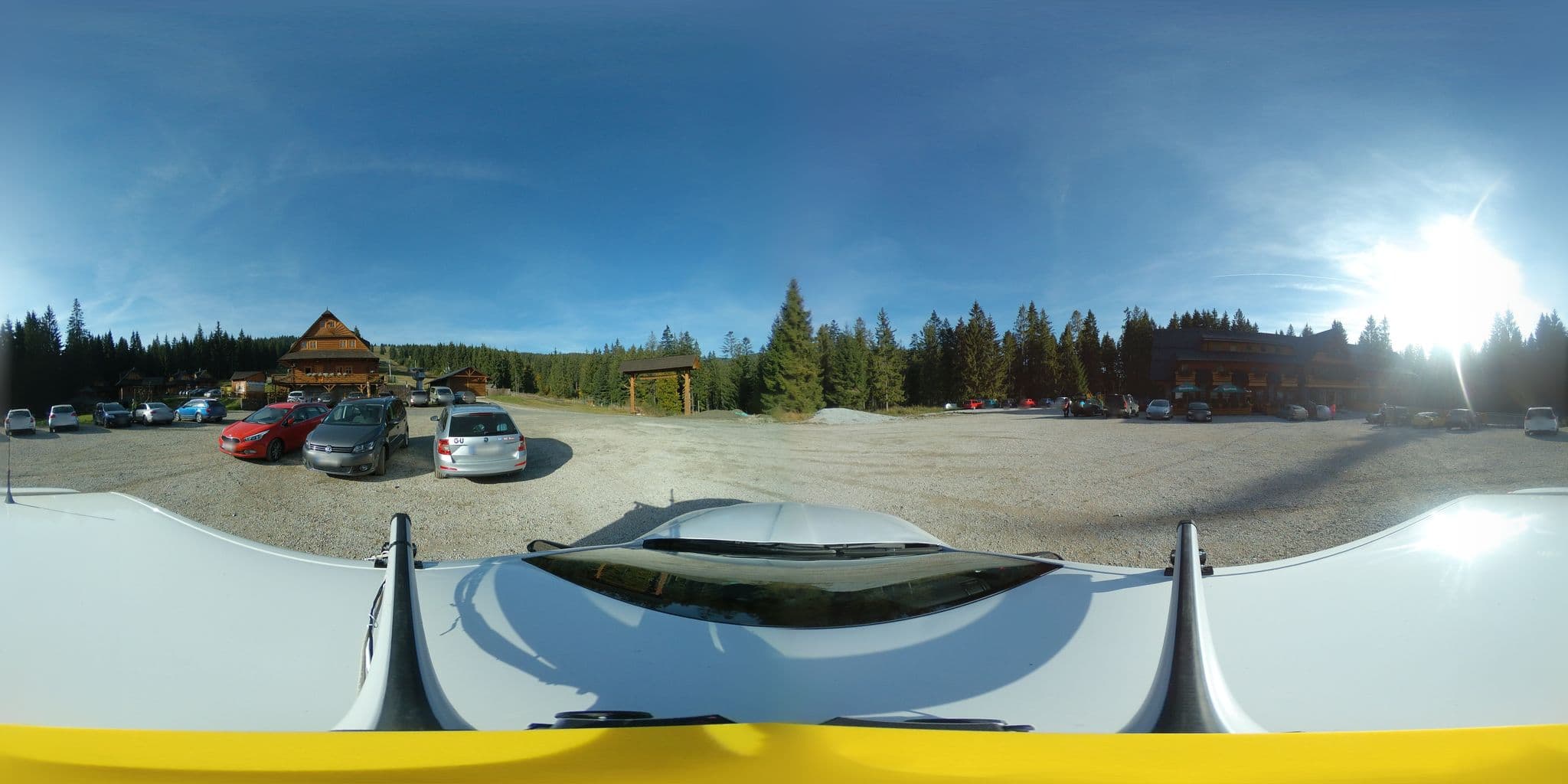Street view near Hotel Kristína, Hruštín — © kayle (CC BY-SA · Mapillary)