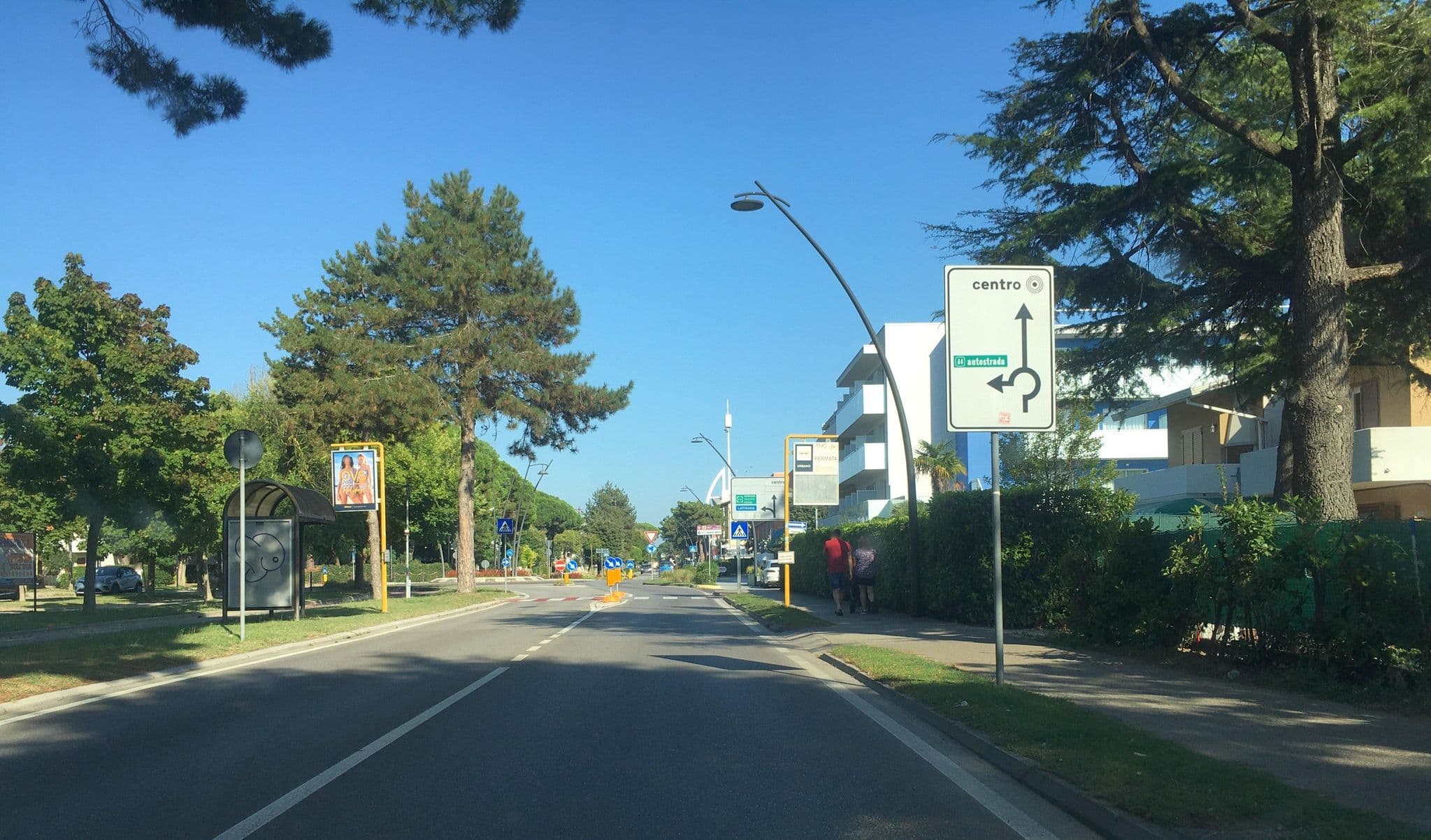 Street view near Villa Zamperoni, Bibione — © istefanos (CC BY-SA · Mapillary)