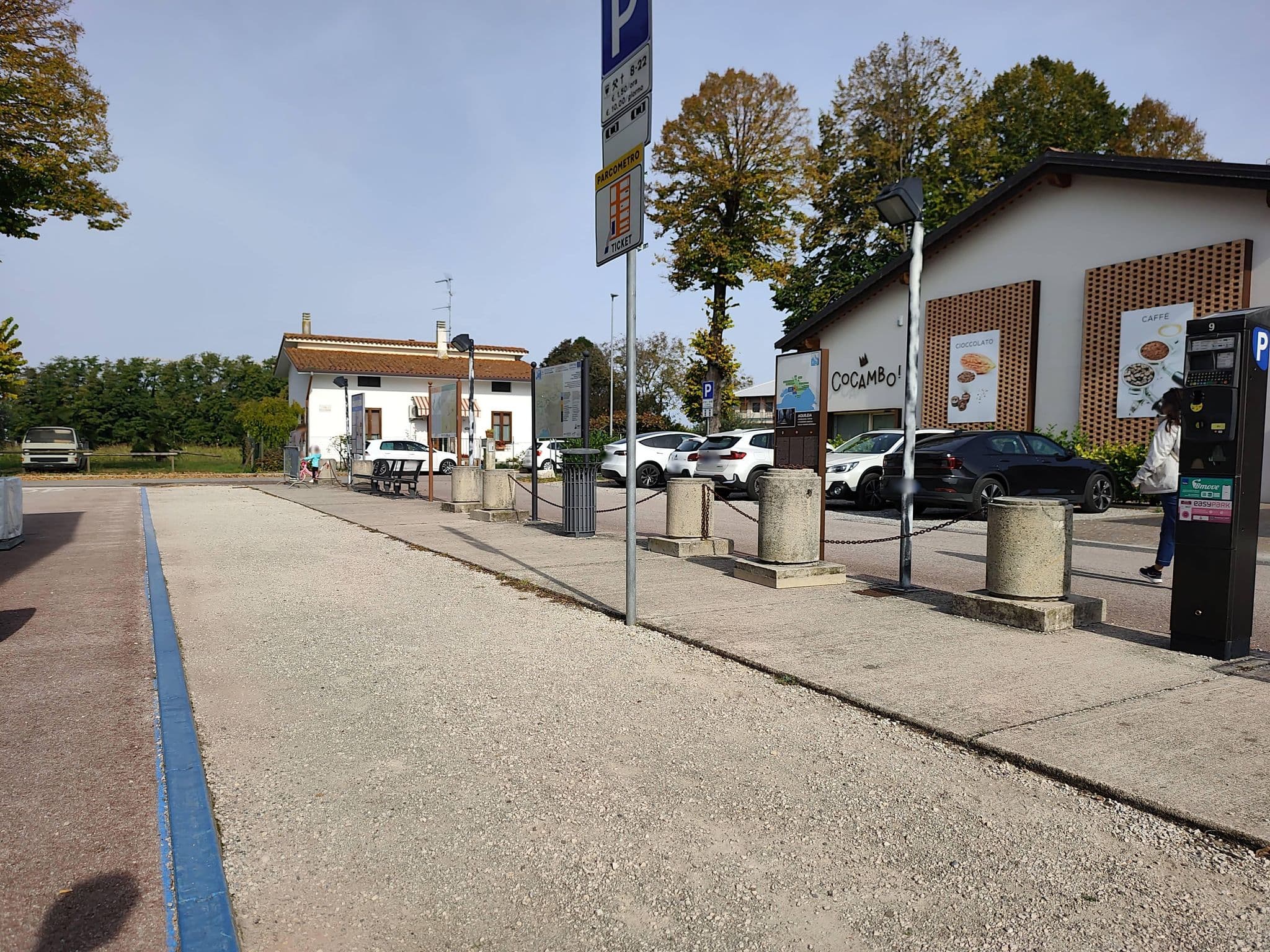 Street view near Alla Basilica, Aquileia — © Duro (CC BY-SA · Mapillary)