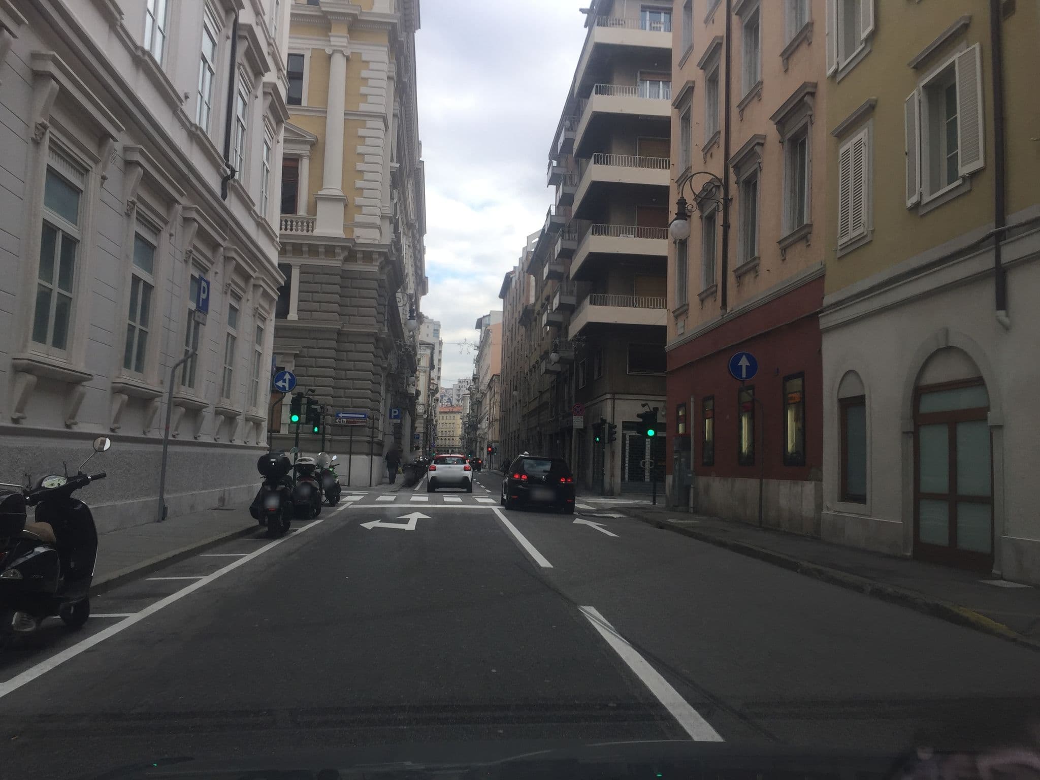 Street view near Residence Theresia, Trieste — © igorzo (CC BY-SA · Mapillary)