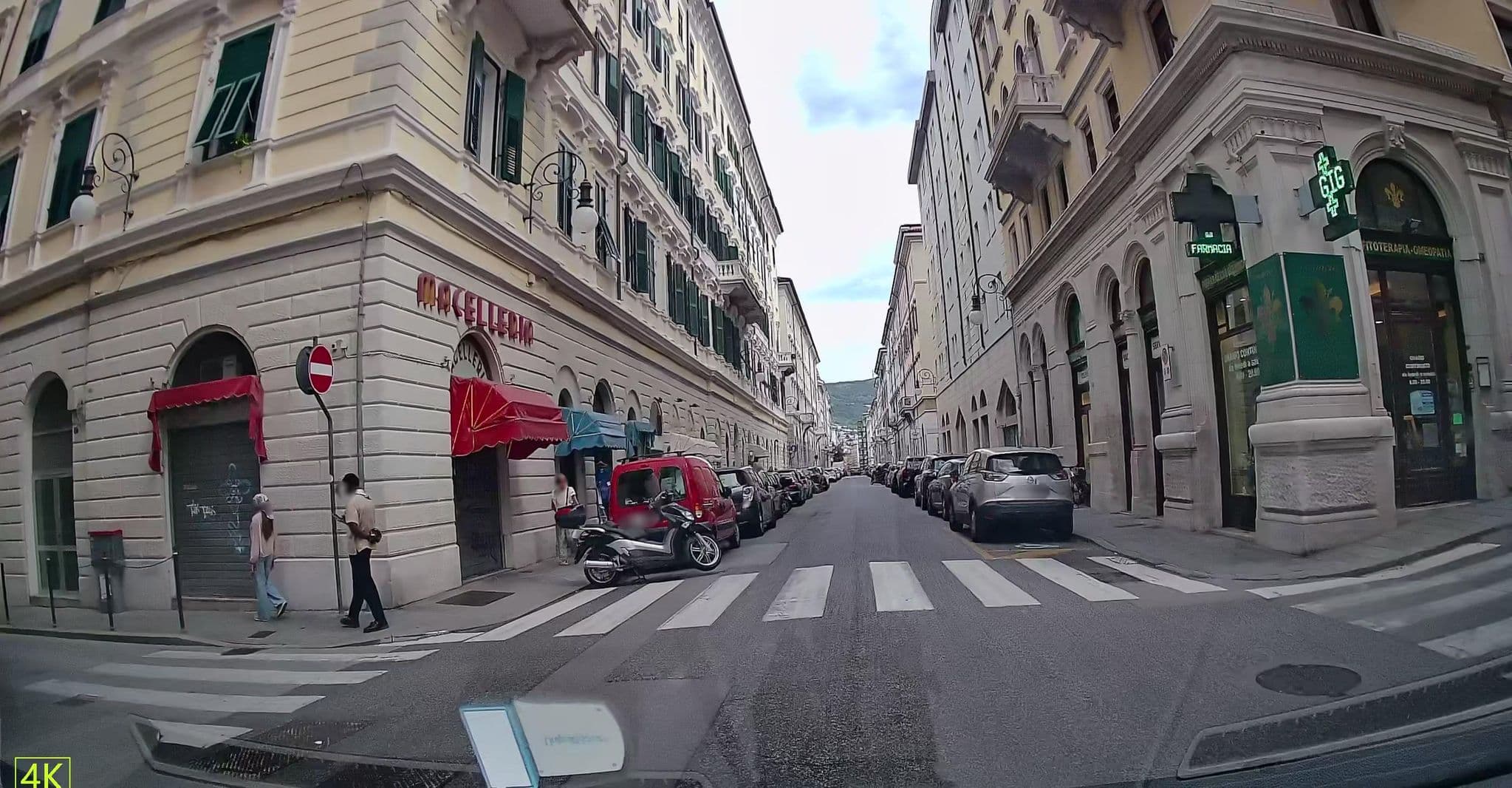 Street view near Pensione Gianni, Trieste — © Ugo_mapedits (CC BY-SA · Mapillary)