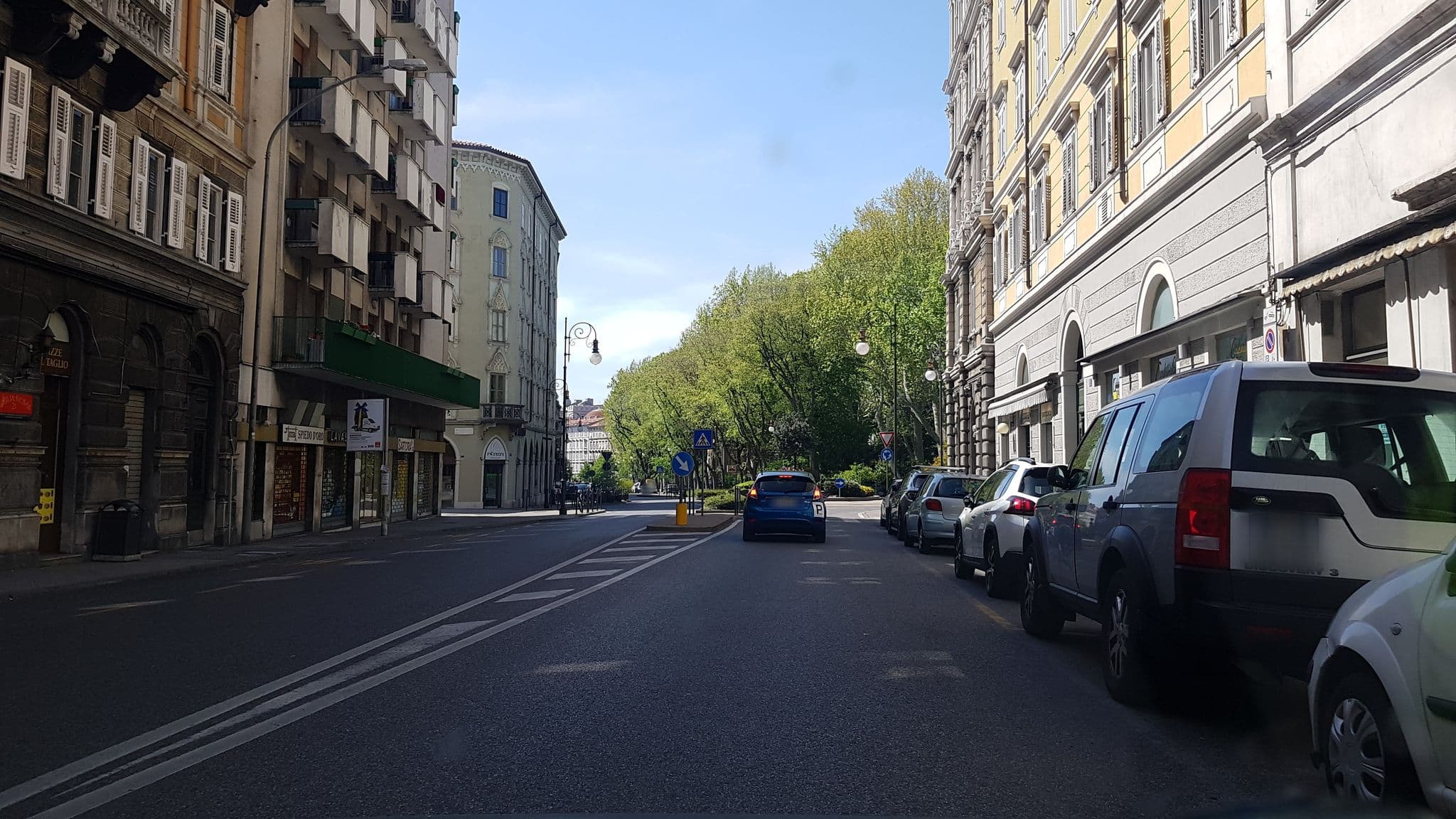 Street view near B&B Al Parco, Trieste — © igorzo (CC BY-SA · Mapillary)