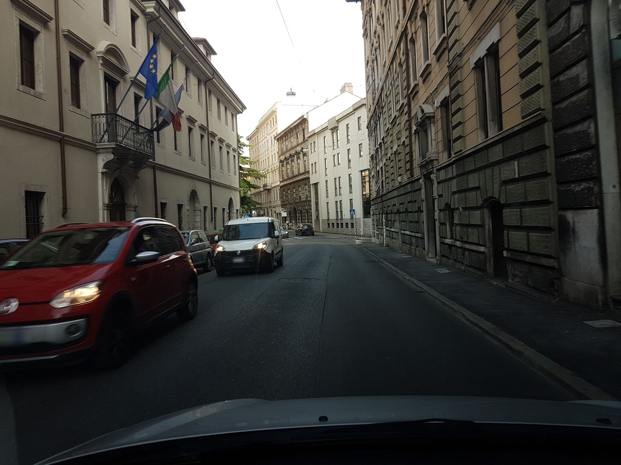Street view near Loft Corte Kalister, Trieste — © damjang (CC BY-SA · Mapillary)