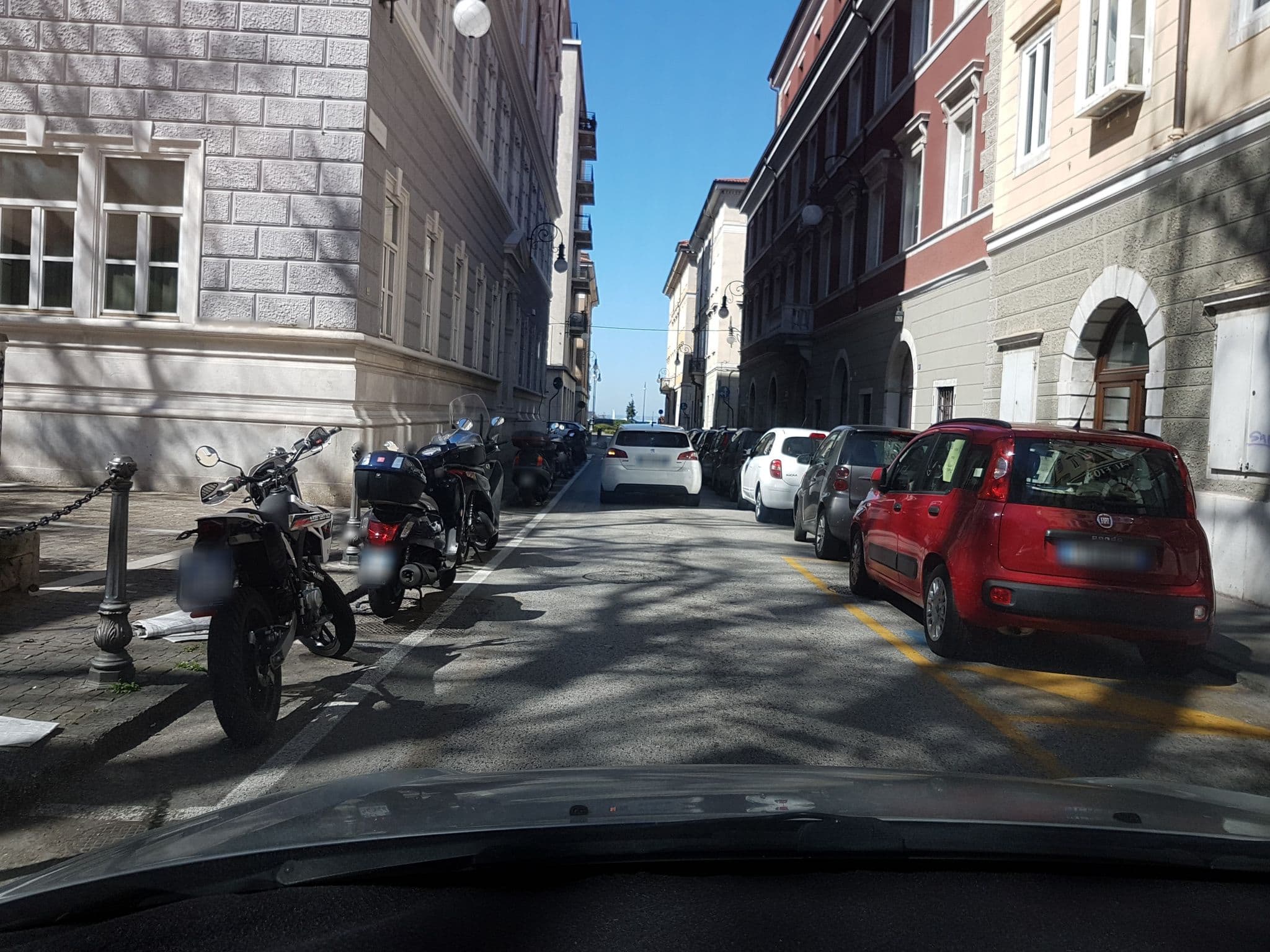 Street view near B&B Adelaide, Trieste — © damjang (CC BY-SA · Mapillary)