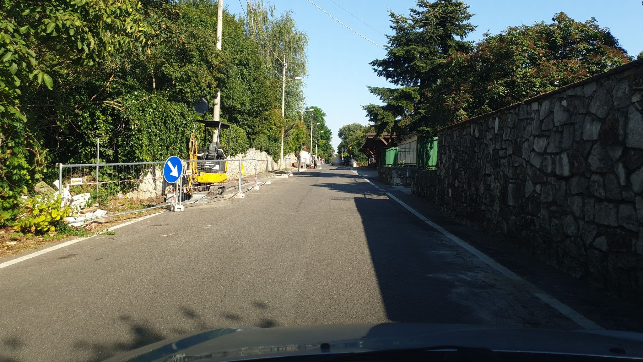 Street view near Hotel Valeria, Opicina — © damjang (CC BY-SA · Mapillary)