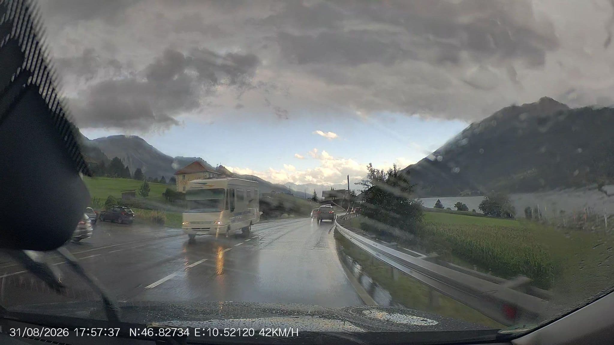 Street view near Hotel Eden Reschensee, Malles Venosta — © AR88 (CC BY-SA · Mapillary)