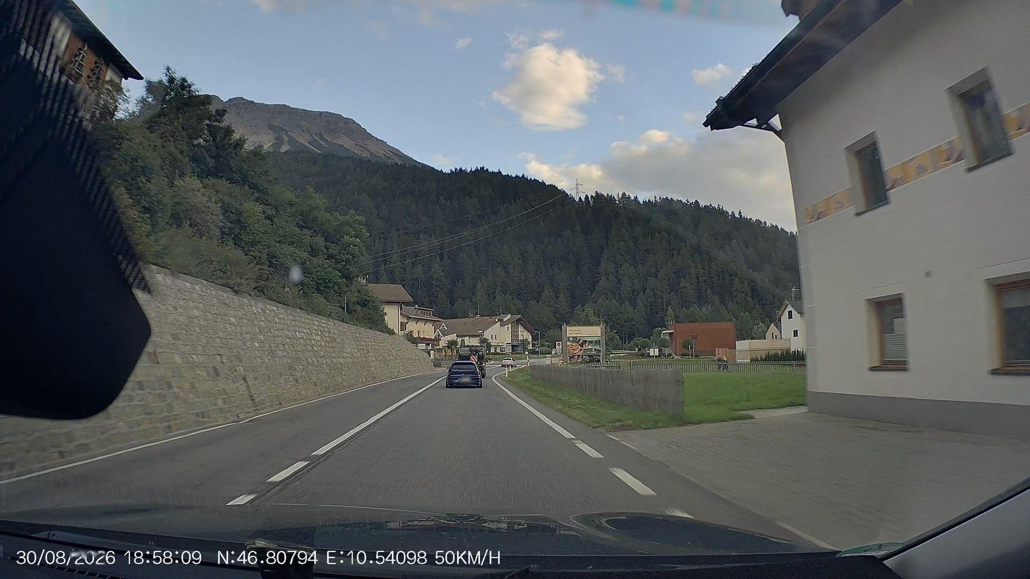 Street view near Pension Theiner, Malles Venosta — © AR88 (CC BY-SA · Mapillary)