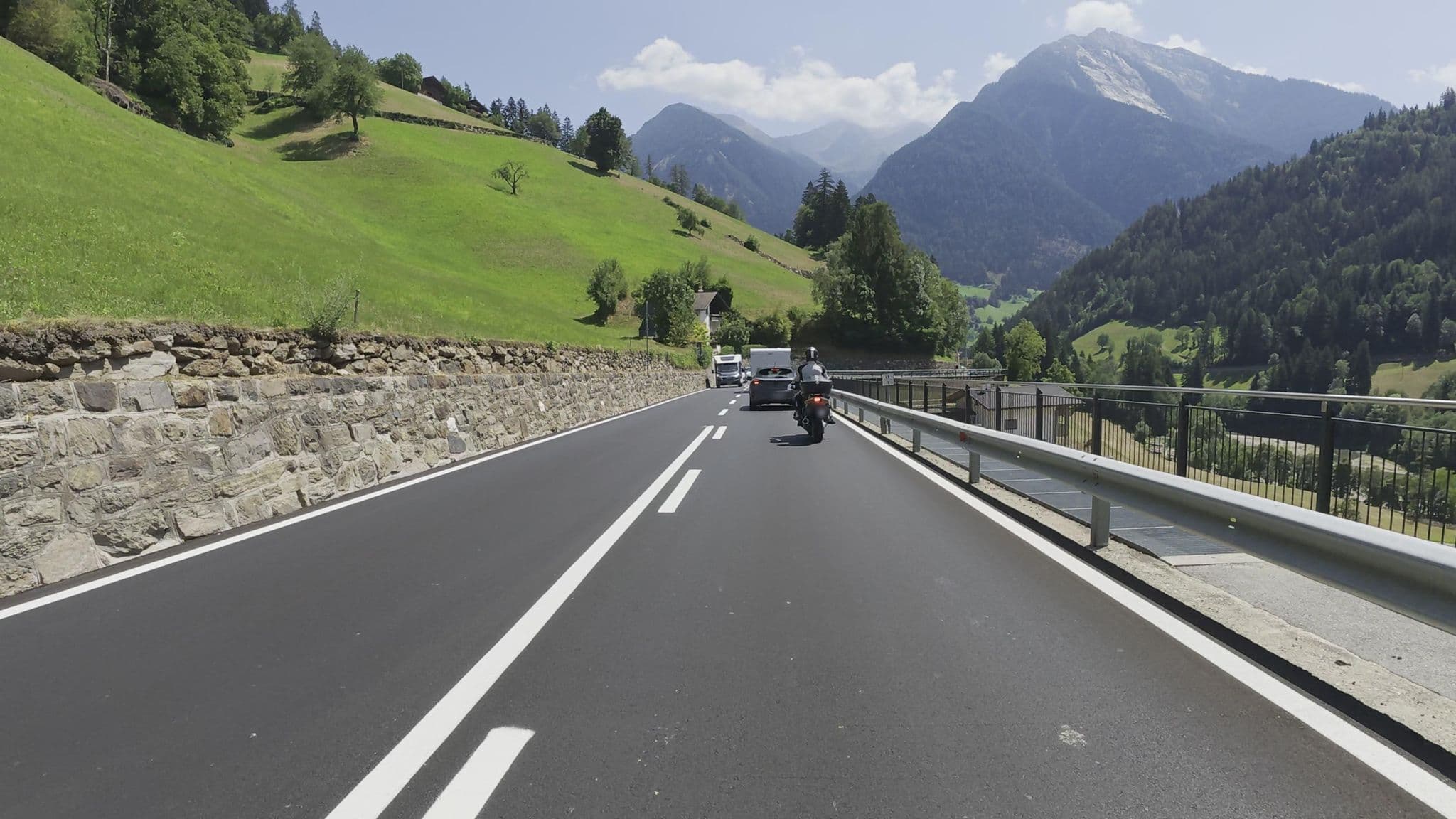 Street view near Albergo Alpenrose, San Leonardo in Passiria — © Guzzi_Franze (CC BY-SA · Mapillary)
