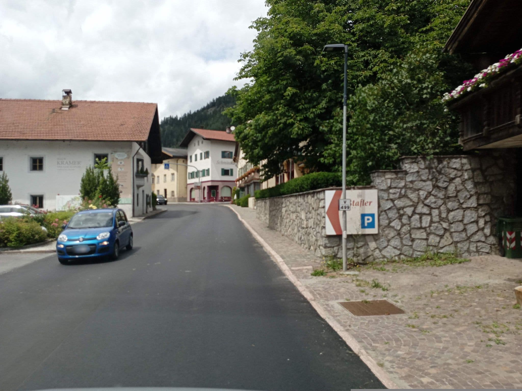 Street view near Romantikhotel Stafler, Vipiteno — © atze02 (CC BY-SA · Mapillary)