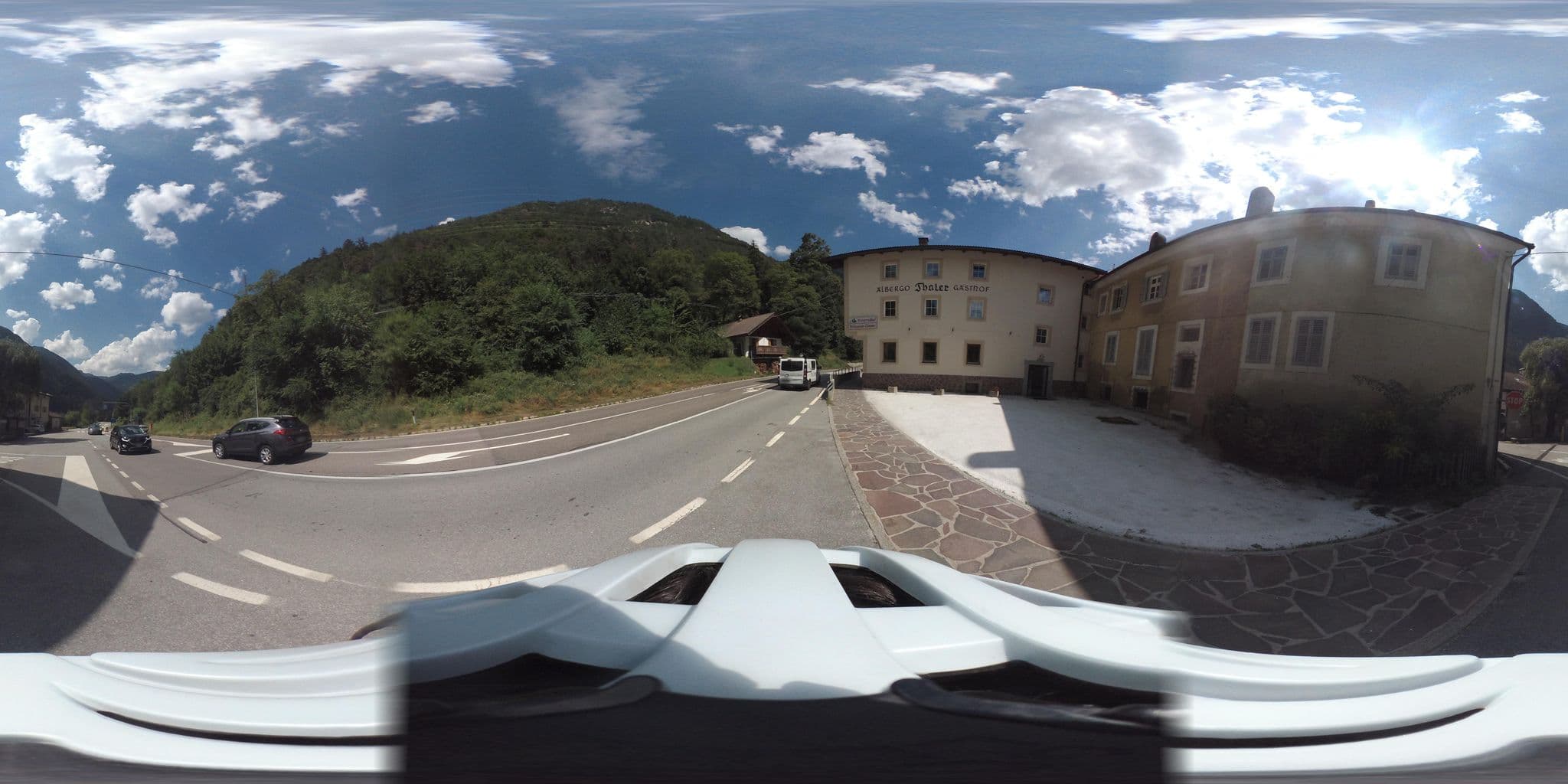 Street view near Gasthof Albergo Thaler, Rio di Pusteria — © giubar (CC BY-SA · Mapillary)