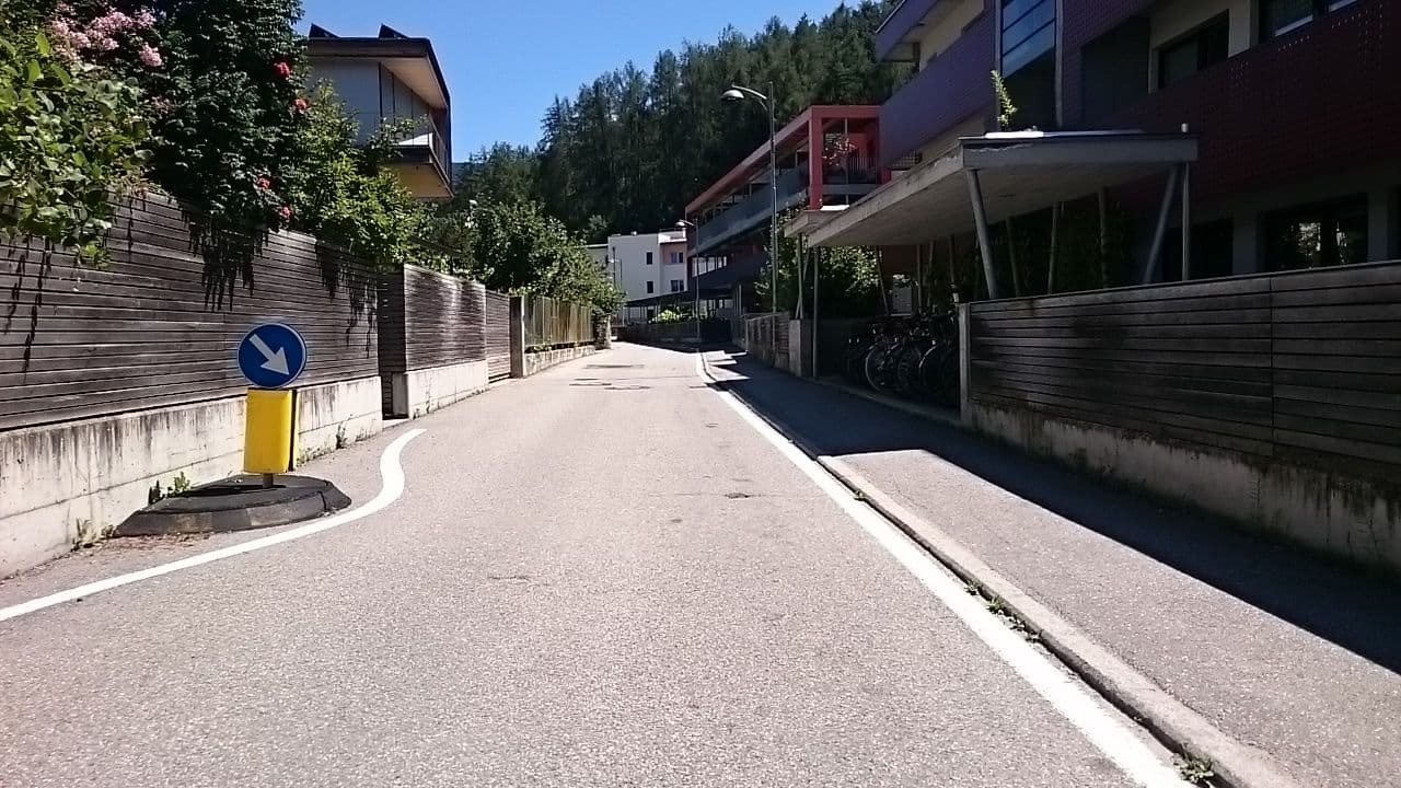 Street view near Purple Home | Freestyle berry, Brunico — © voschix (CC BY-SA · Mapillary)