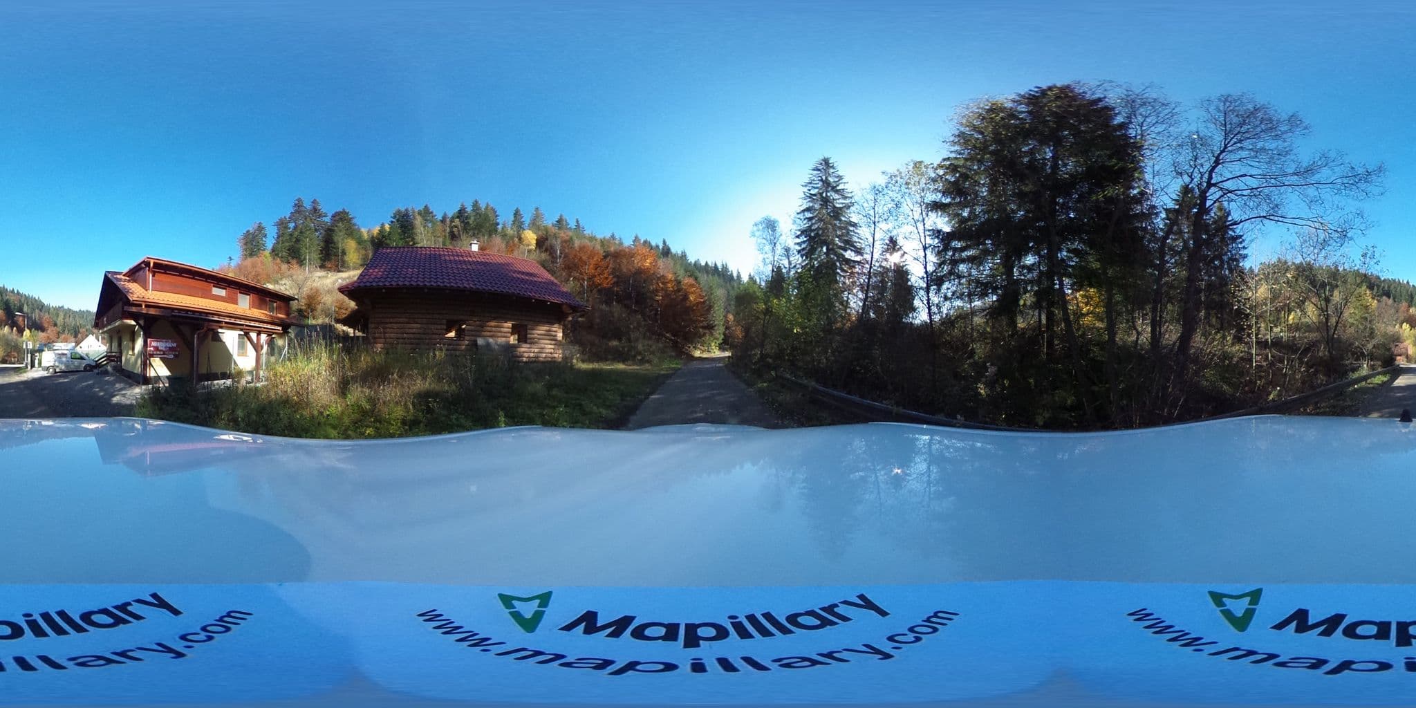 Street view near Apartmány Gavlák, Oščadnica — © kayle (CC BY-SA · Mapillary)