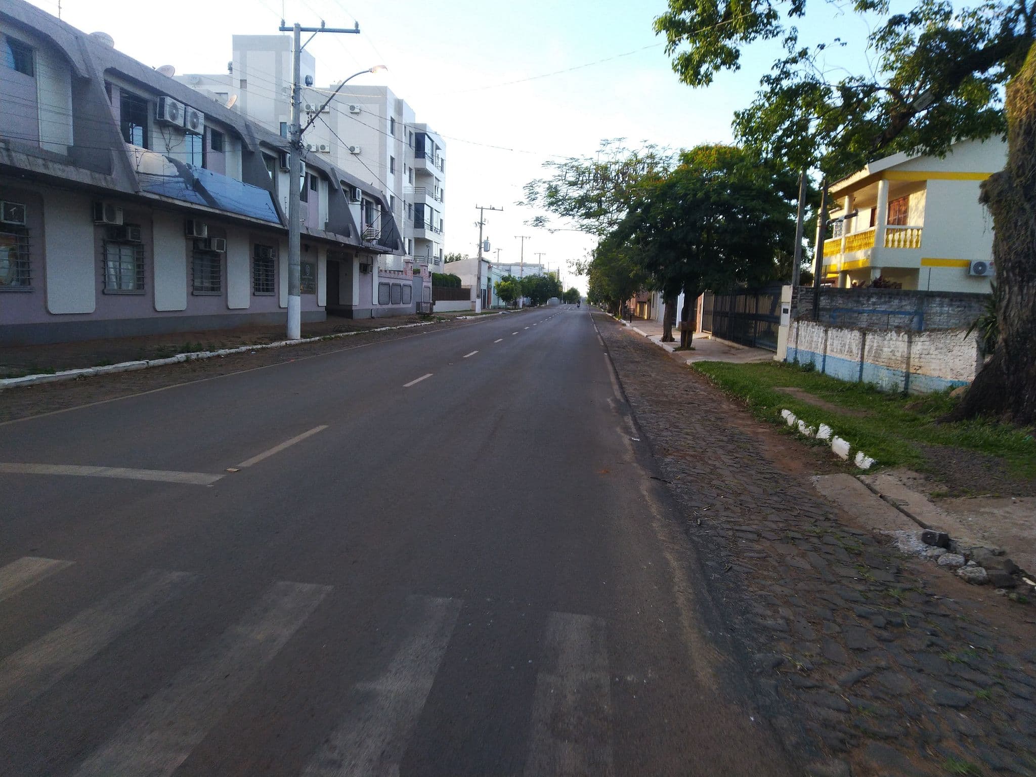 Street view near Hotel Jardim Primavera, São Borja — © erc (CC BY-SA · Mapillary)