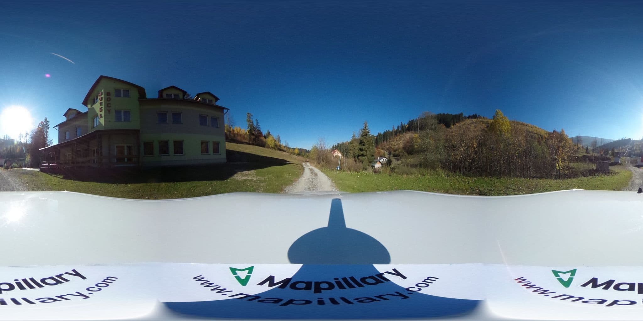 Street view near Hotel BOCY, Oščadnica — © kayle (CC BY-SA · Mapillary)