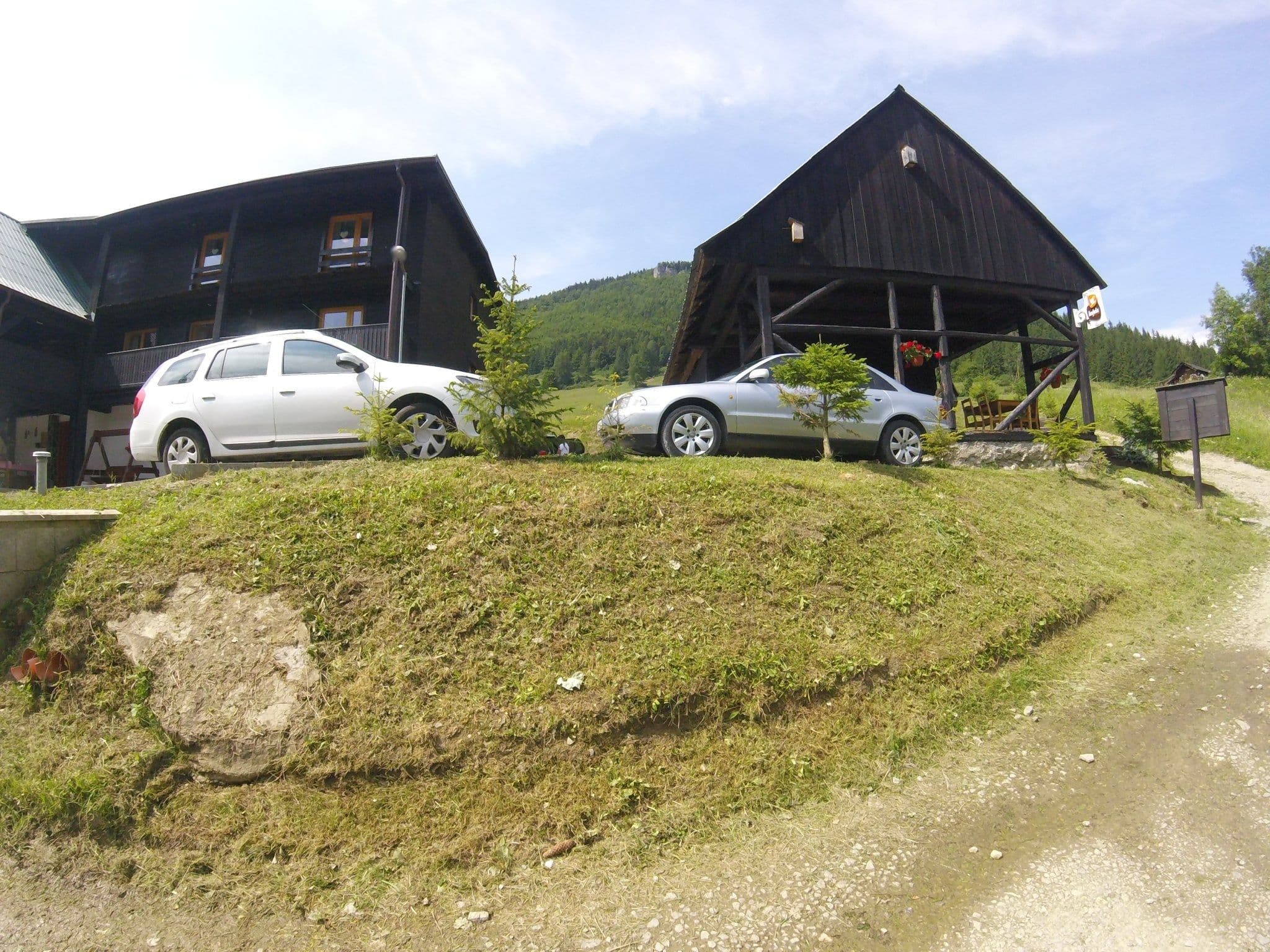 Street view near Penzion Muran, Terchová