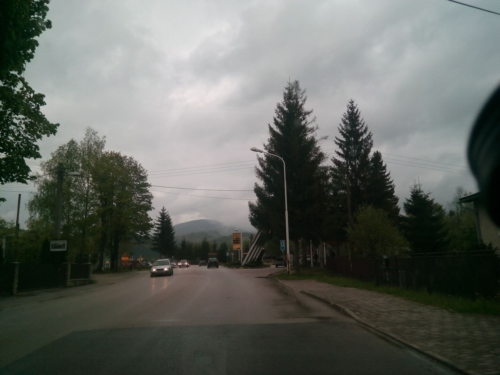 Street view near Chalupa pod lipami, Terchová