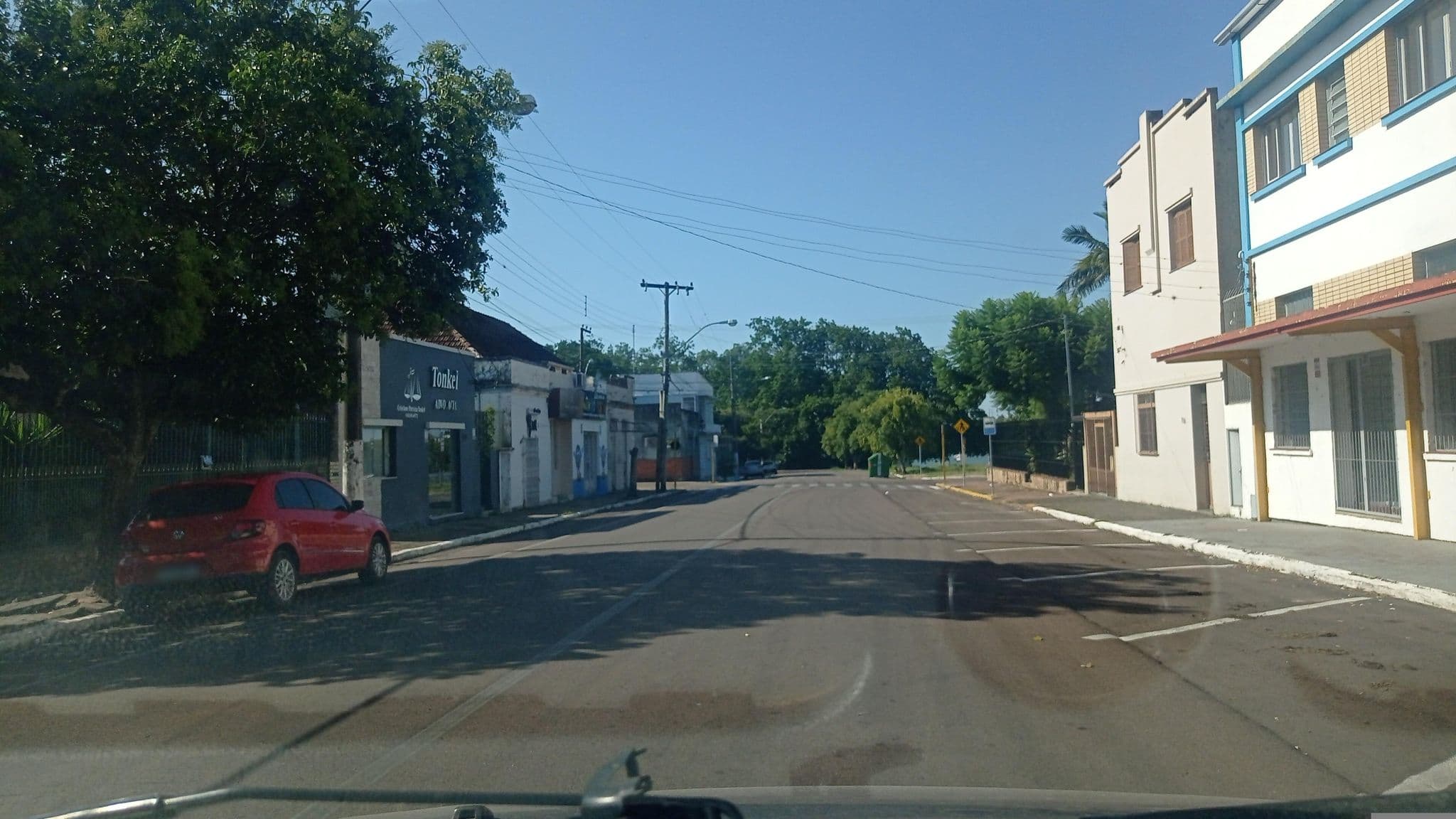 Street view near Hotel Jacuí, São Jerônimo — © johnzeferino (CC BY-SA · Mapillary)