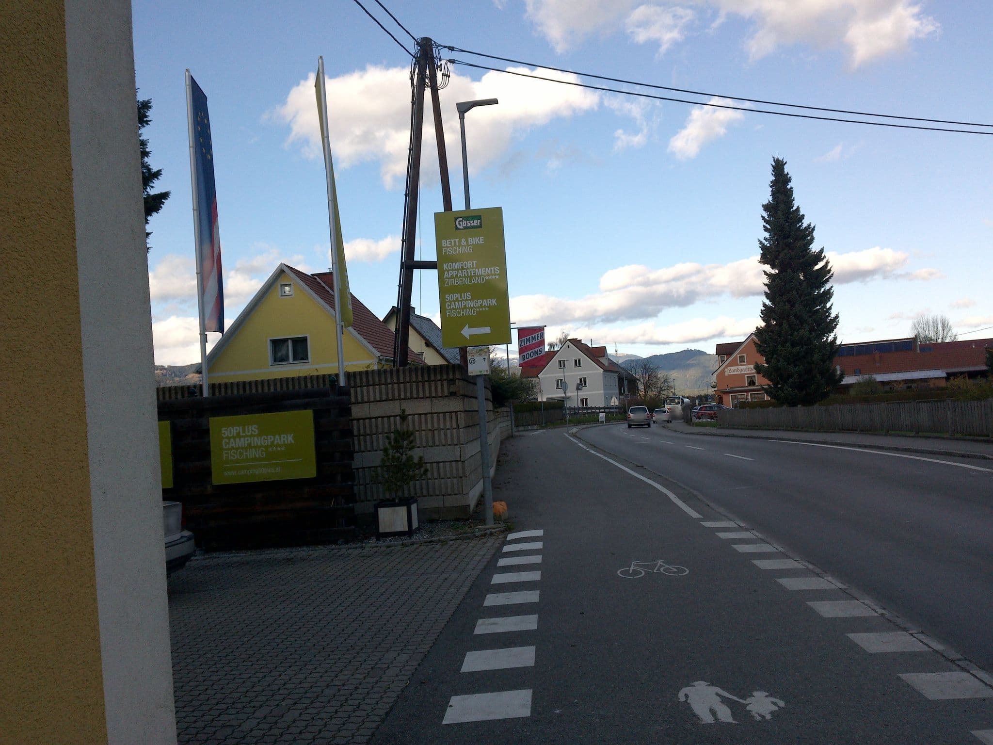 Street view near Komfort Appartement Zirbenland, Weißkirchen in Steiermark — © deleted_user (CC BY-SA · Mapillary)