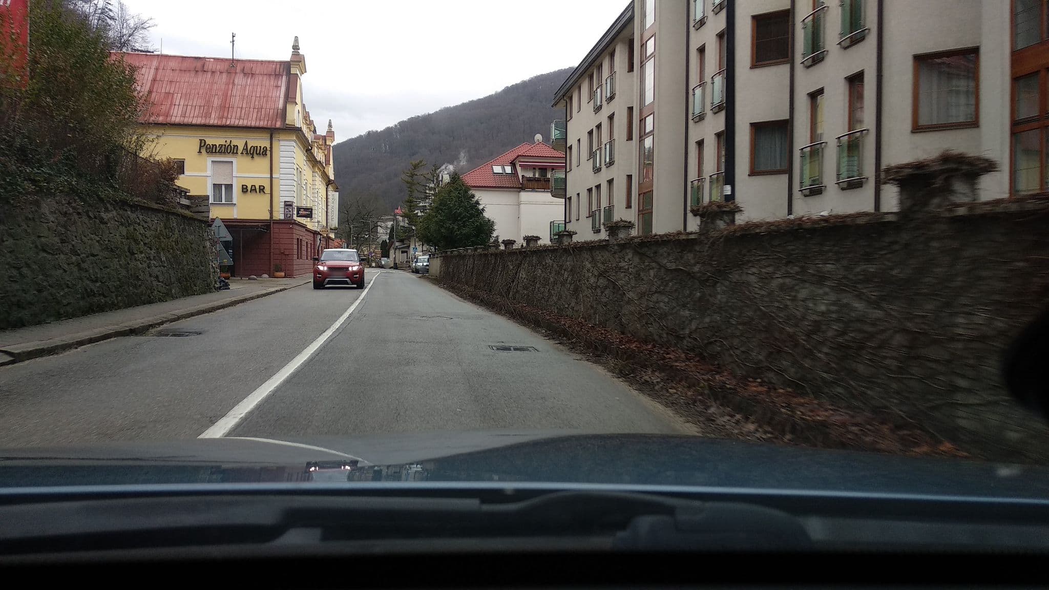 Street view near Kristoff Plaza, Trenčianske Teplice — © misko903 (CC BY-SA · Mapillary)