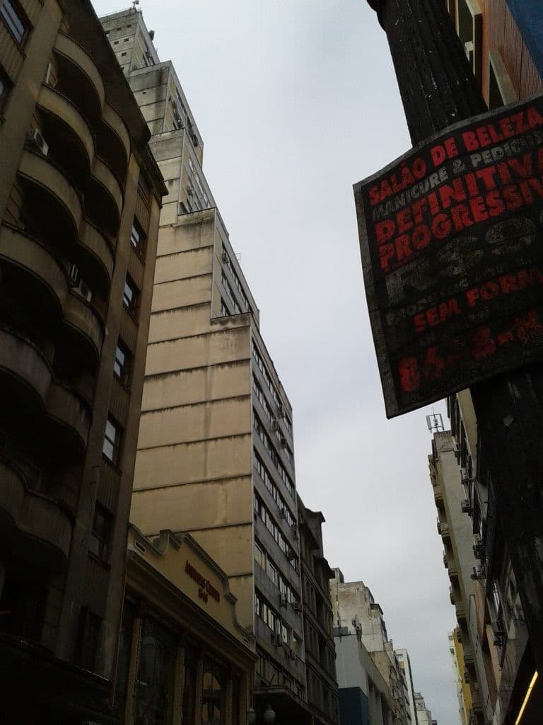 Street view near Bragança Suites Hotel, Porto Alegre — © sergioajv (CC BY-SA · Mapillary)