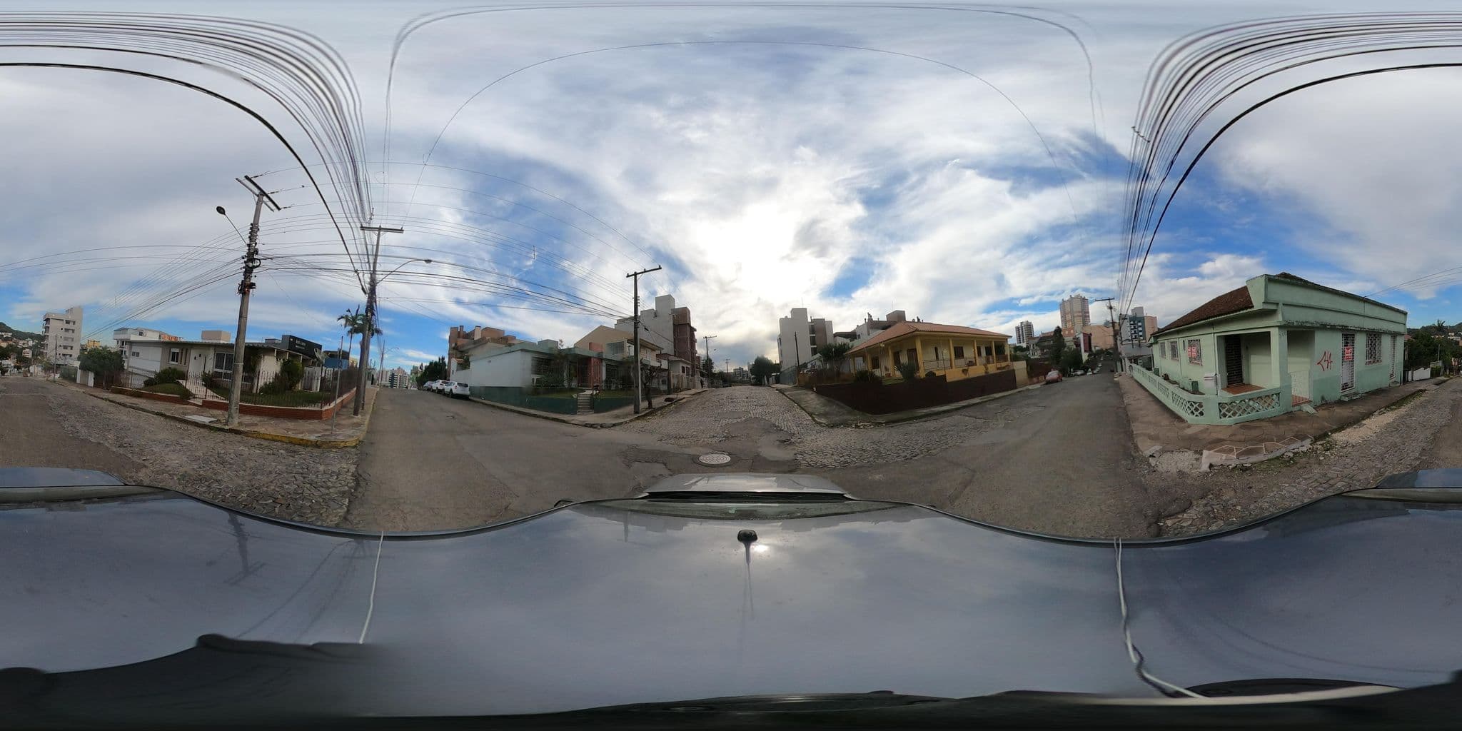 Street view near Pousada Cristo Rei, Santa Maria — © santamariense (CC BY-SA · Mapillary)