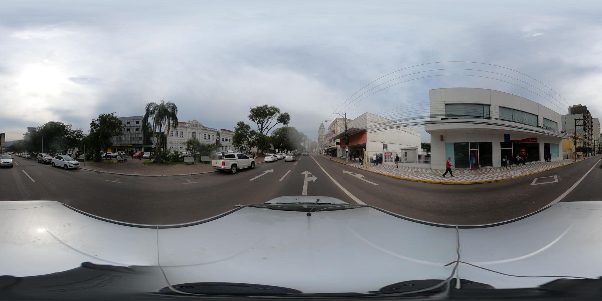 Street view near Hotel Tupi, Santa Maria — © santamariense (CC BY-SA · Mapillary)