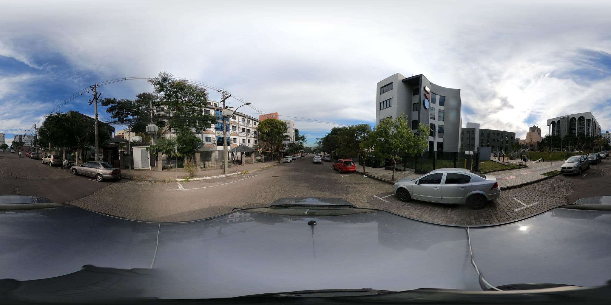 Street view near Flat Palladium, Santa Maria — © santamariense (CC BY-SA · Mapillary)