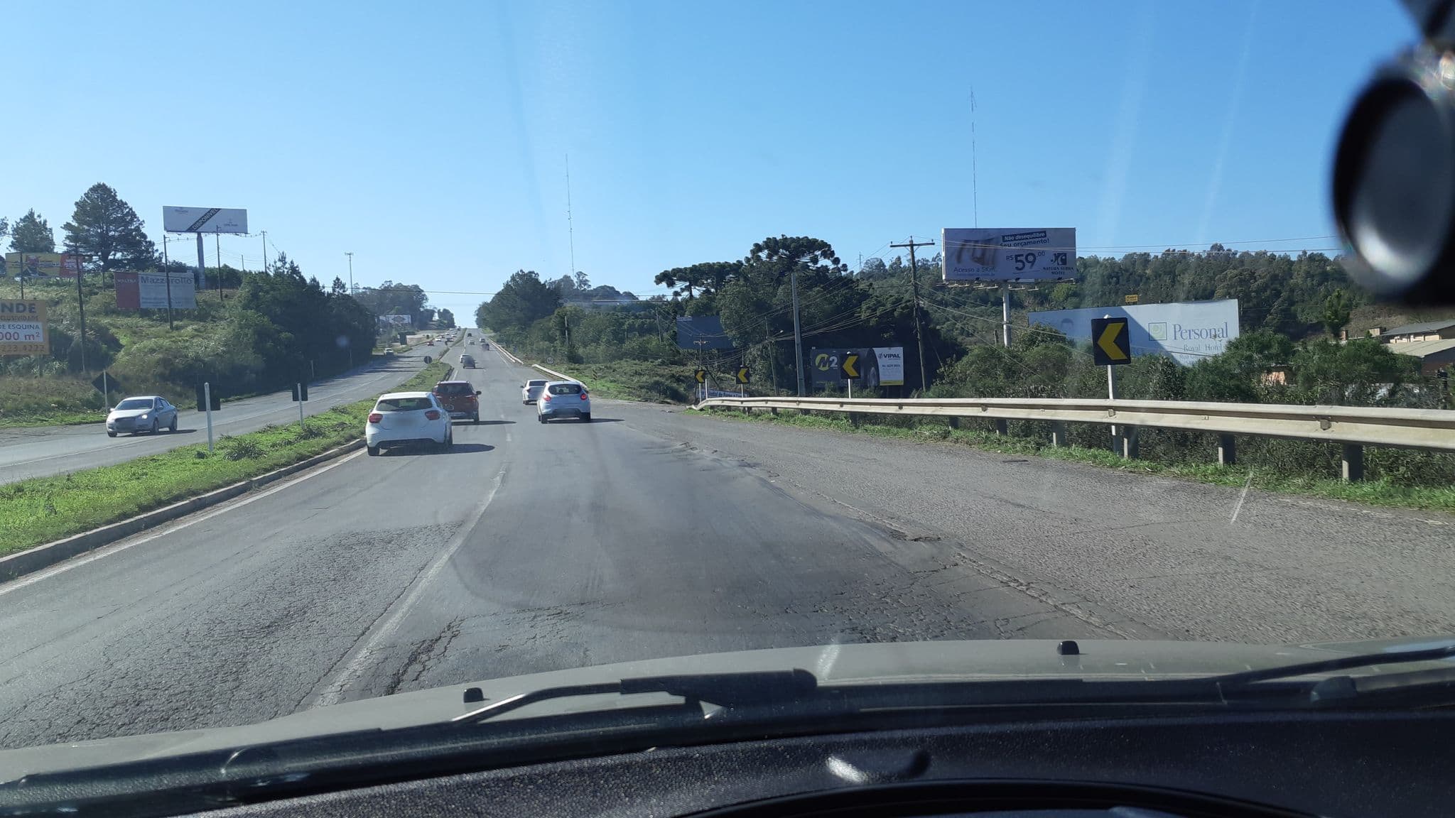 Street view near Motel Visão, Farroupilha — © aoreinhardt (CC BY-SA · Mapillary)