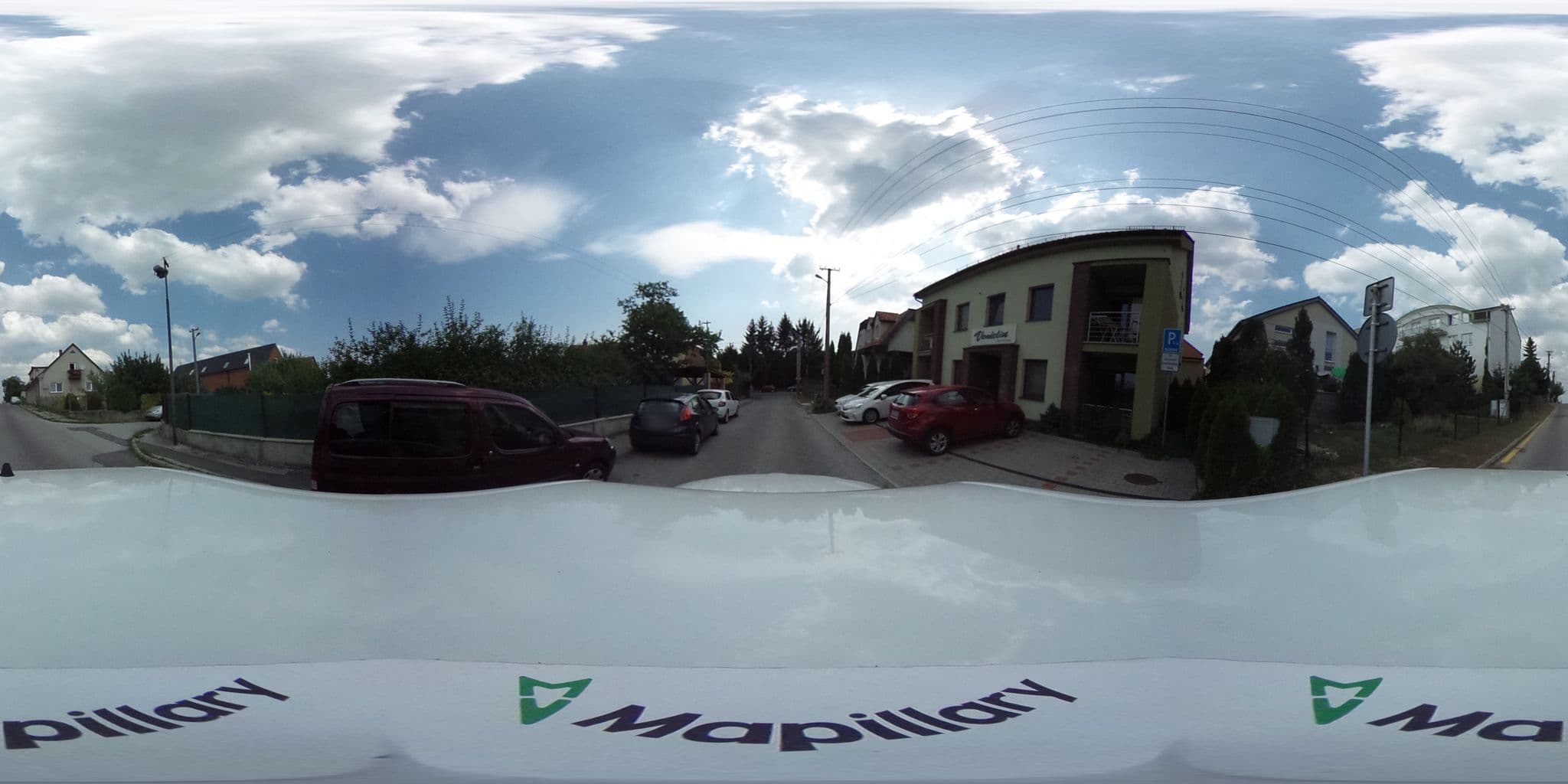 Street view near Apartmány Vendelín, Bojnice — © kayle (CC BY-SA · Mapillary)
