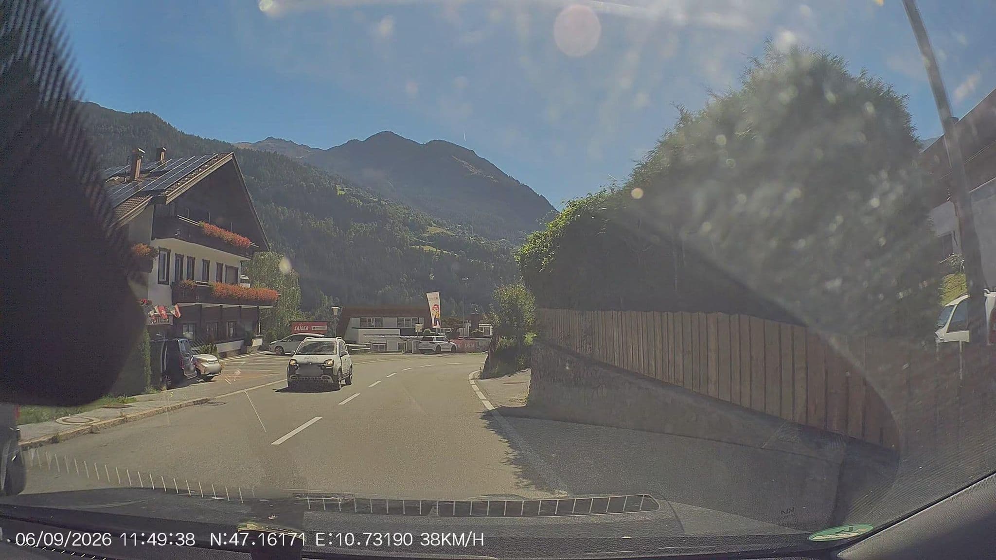 Street view near Hotel Sailer, Wenns — © AR88 (CC BY-SA · Mapillary)
