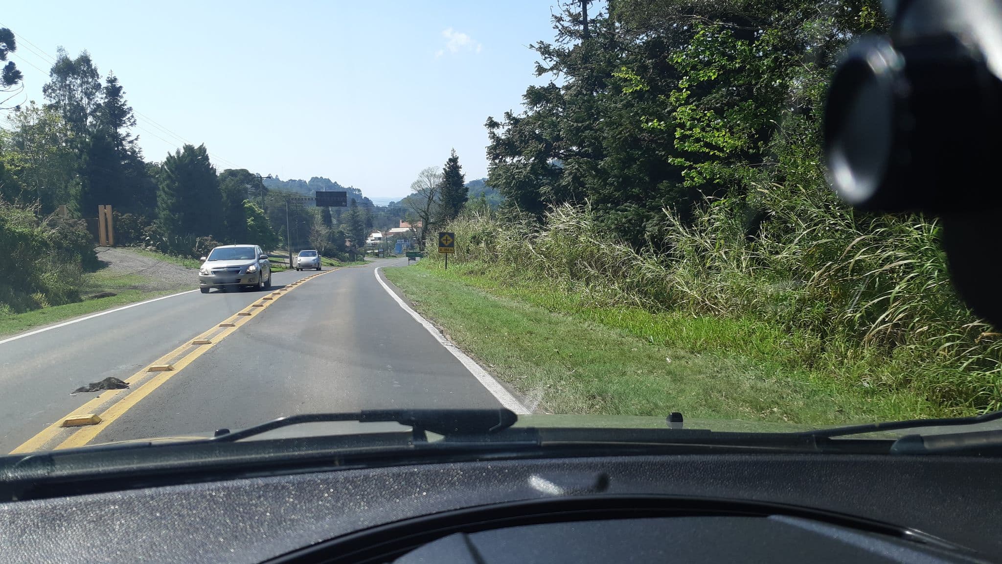 Street view near Hotel Fazenda Viva No Verde, Nova Petrópolis — © aoreinhardt (CC BY-SA · Mapillary)
