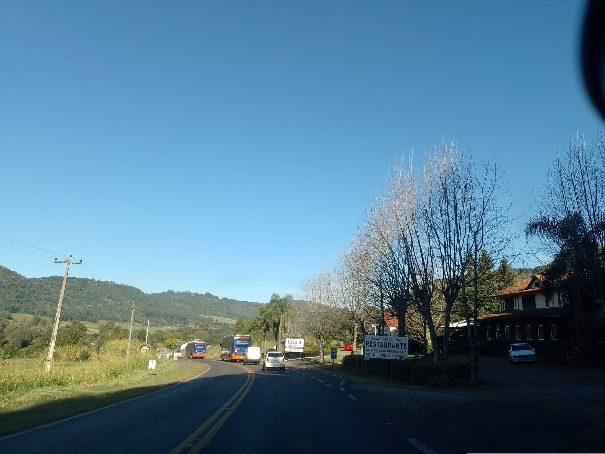 Street view near Bina's Haus Pousada, Cafeteria e Atelier, Nova Petrópolis — © radagast (CC BY-SA · Mapillary)