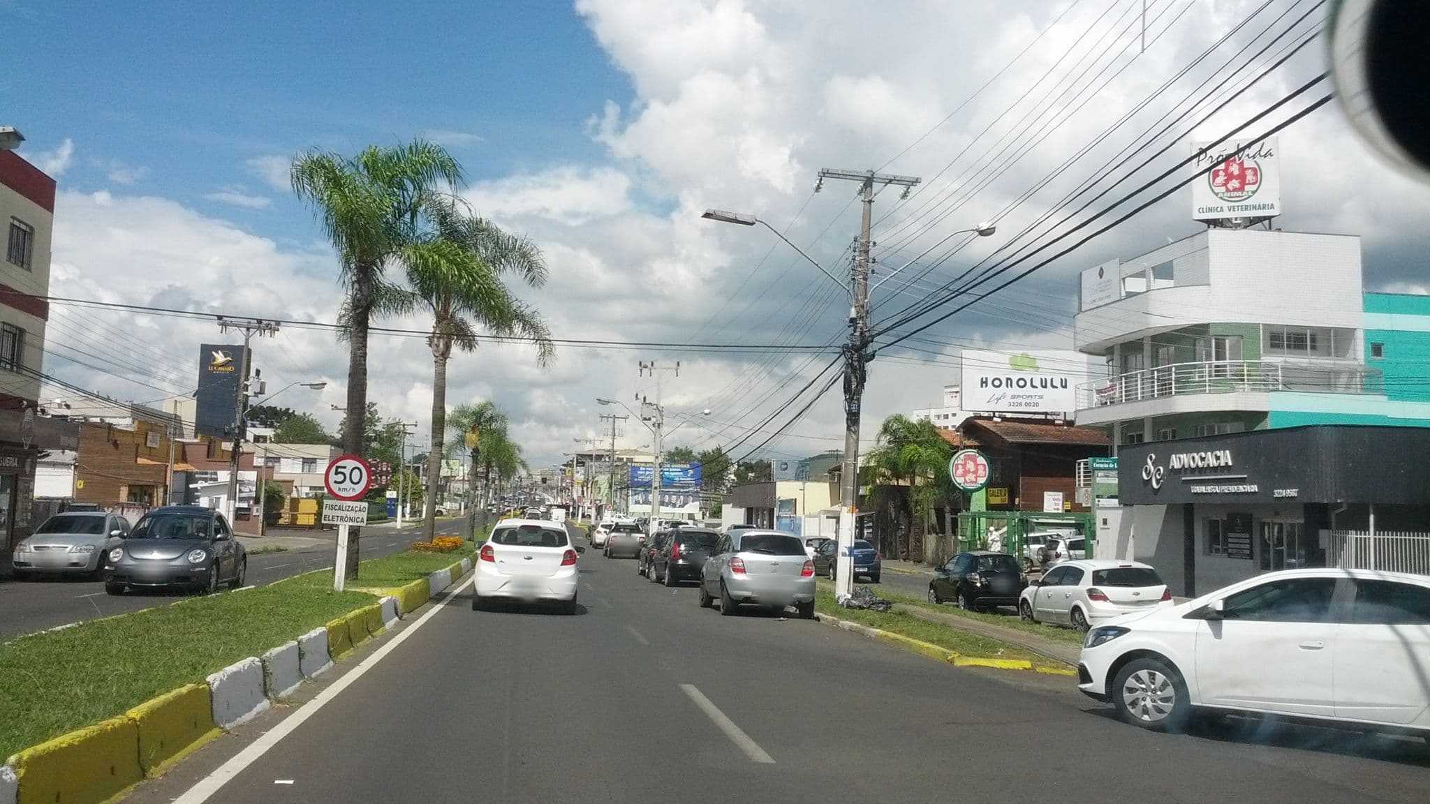 Street view near Affort Hotel, Lages — © poeiradasestrelas (CC BY-SA · Mapillary)