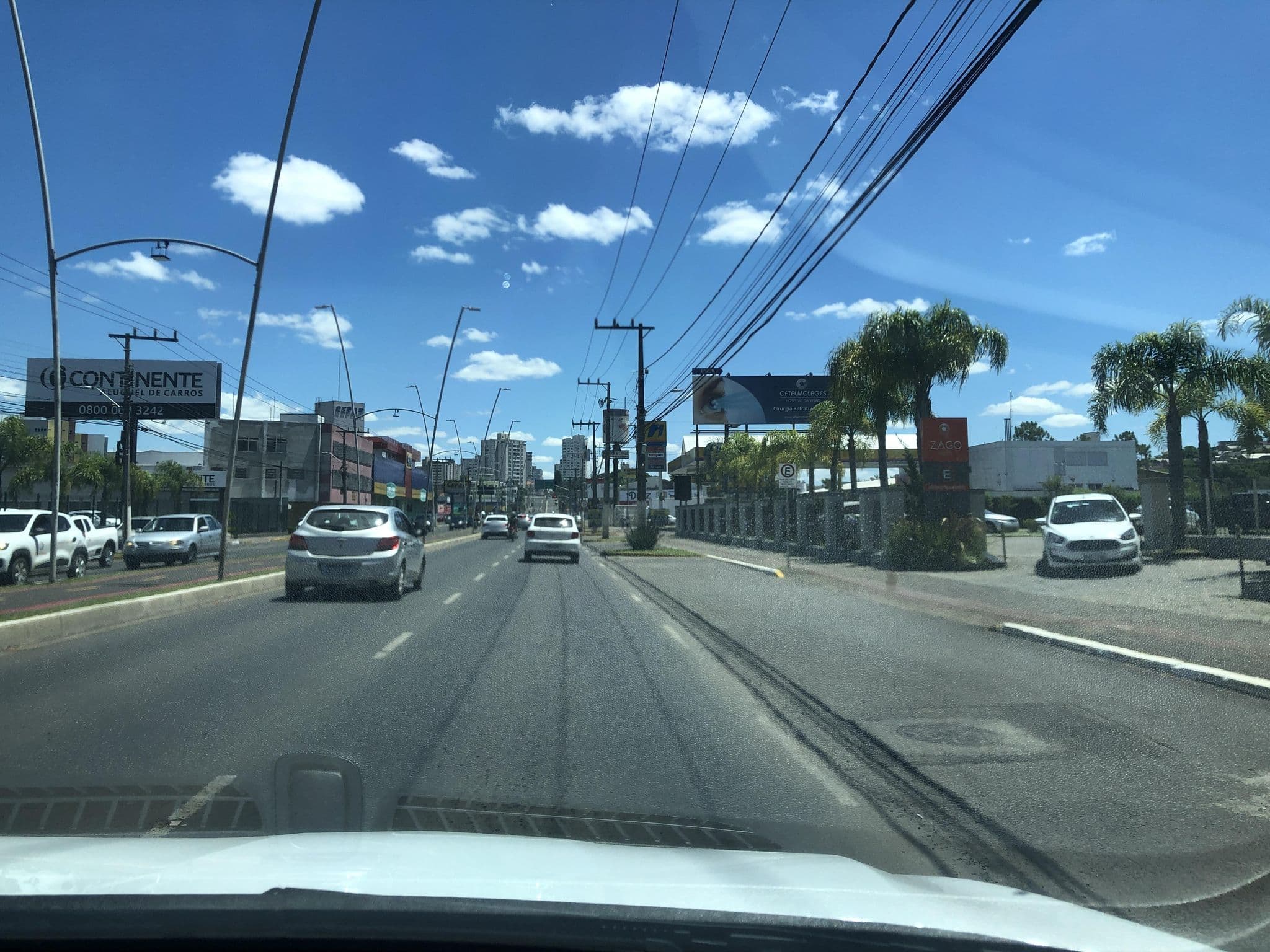 Street view near Hotel Íbis Lages, Lages — © alantiagofelipe (CC BY-SA · Mapillary)
