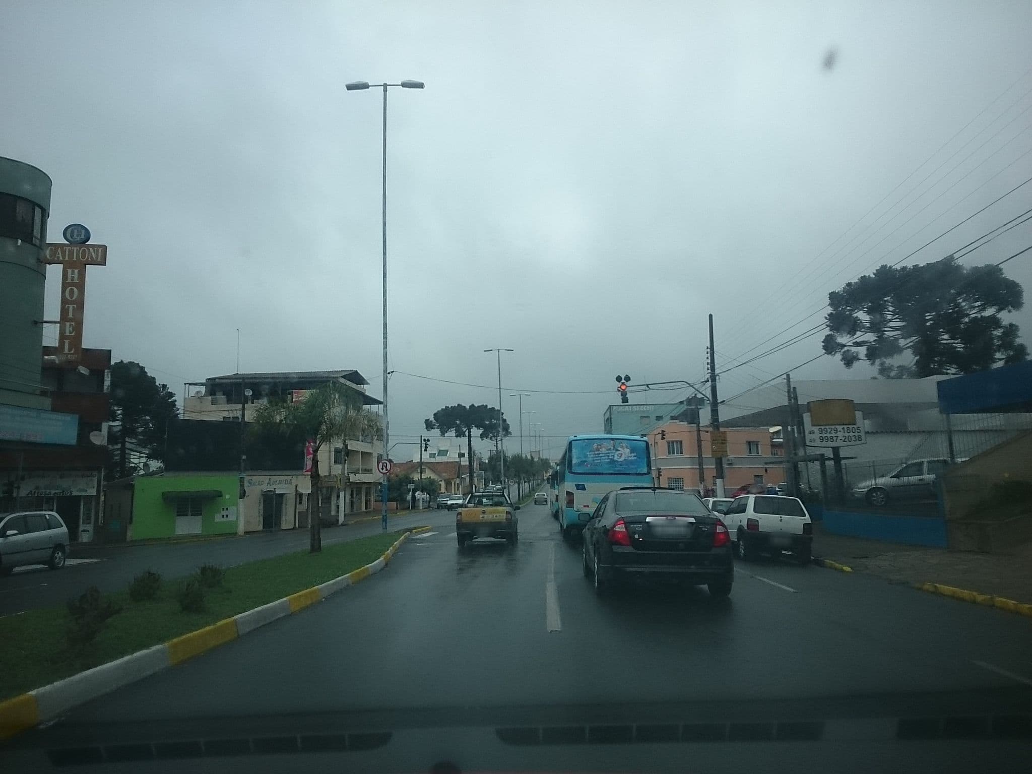 Street view near Hotel Cattoni, Lages — © lageano (CC BY-SA · Mapillary)