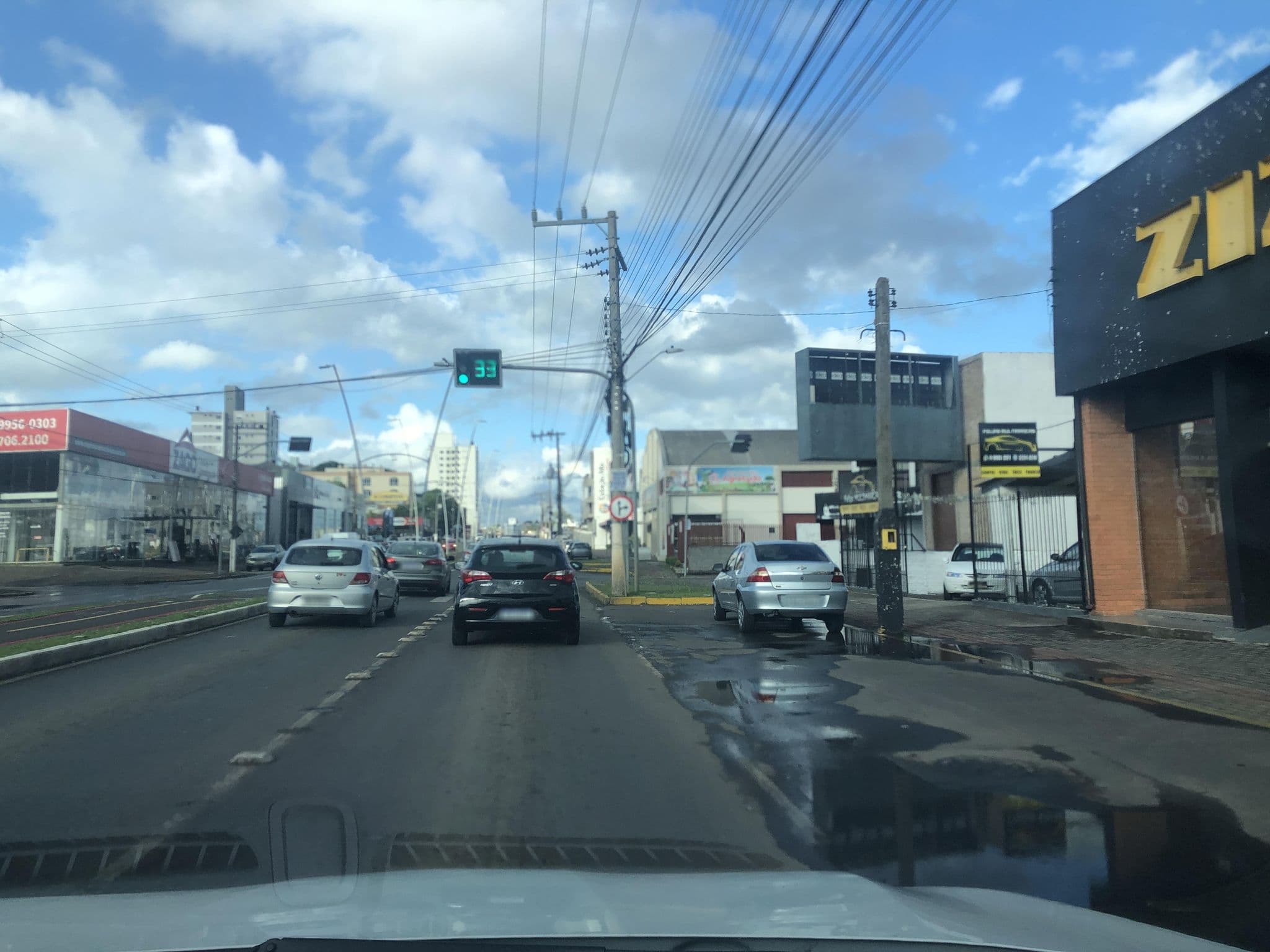 Street view near Ibis Quarto 765, Lages — © alantiagofelipe (CC BY-SA · Mapillary)