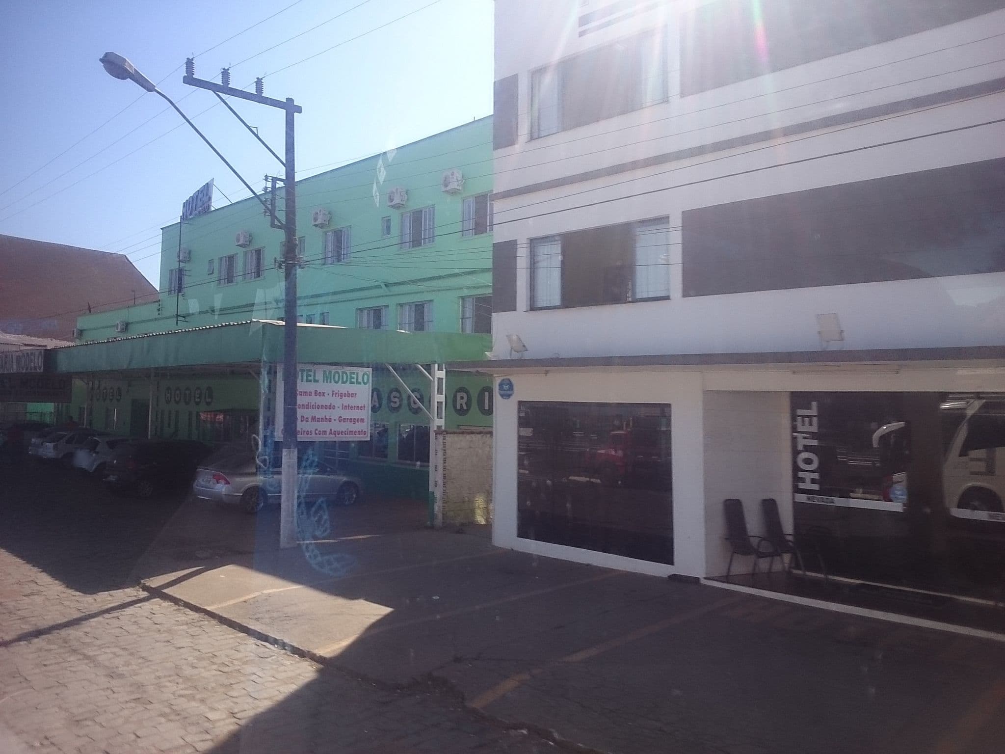 Street view near Hotel Nevada, Ponte Alta do Norte — © lageano (CC BY-SA · Mapillary)